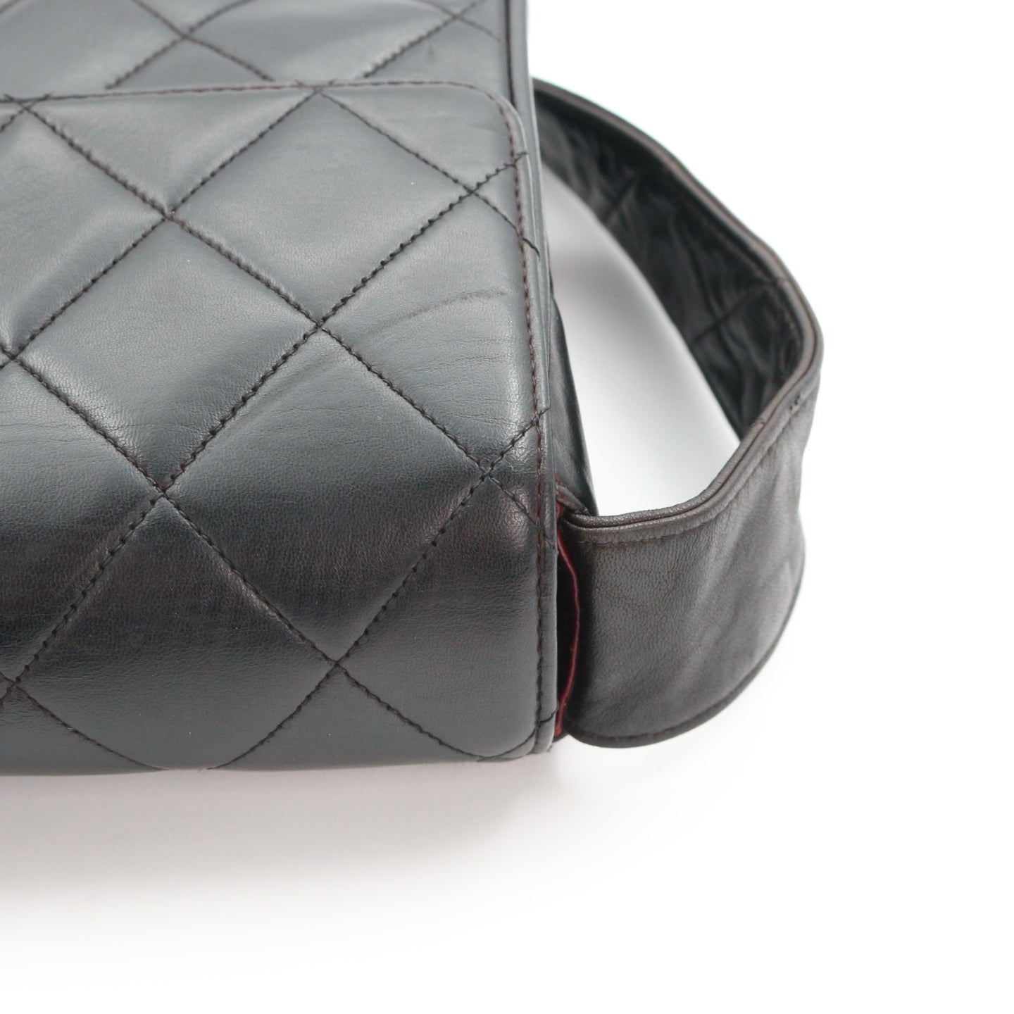 CHANEL So Black Lambskin CC Messenger Bag [Used]