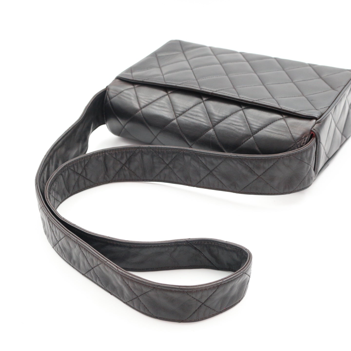 CHANEL So Black Lambskin CC Messenger Bag [Used]