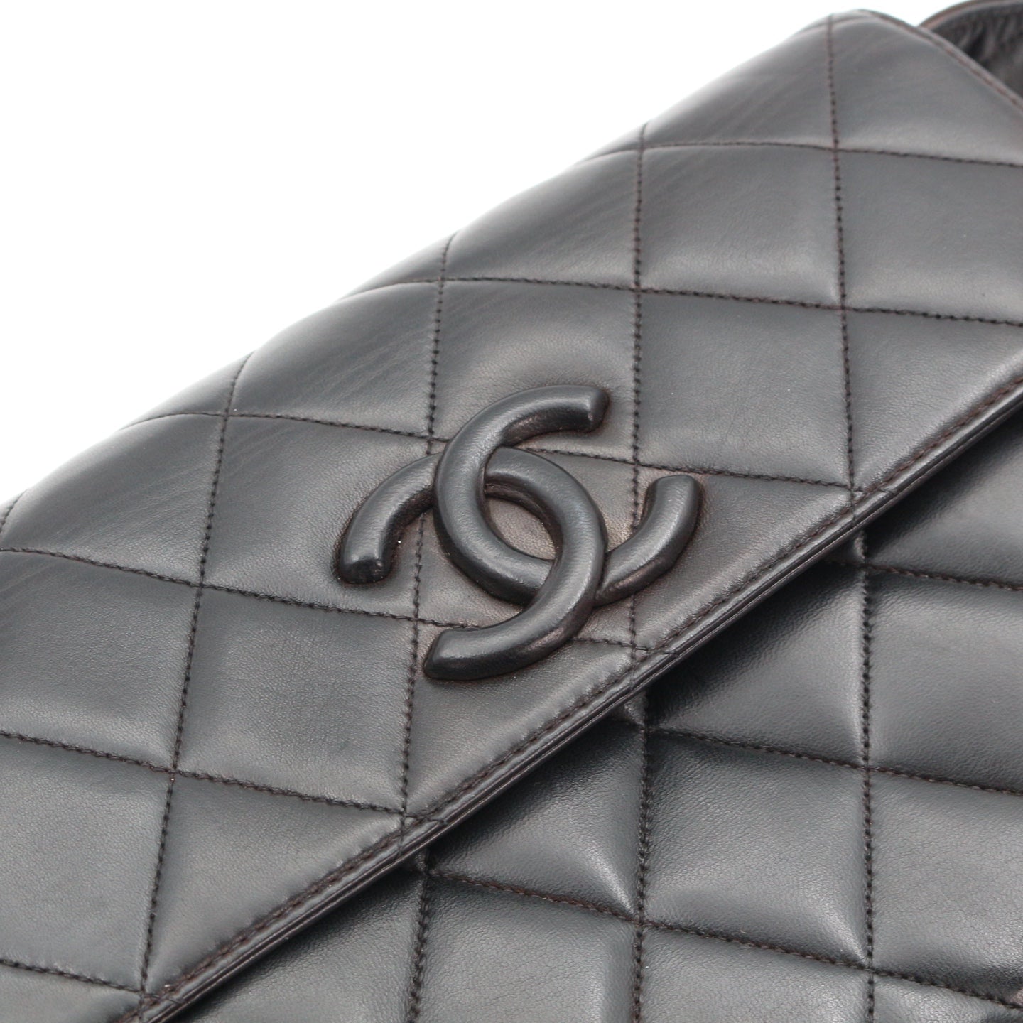 CHANEL So Black Lambskin CC Messenger Bag [Used]