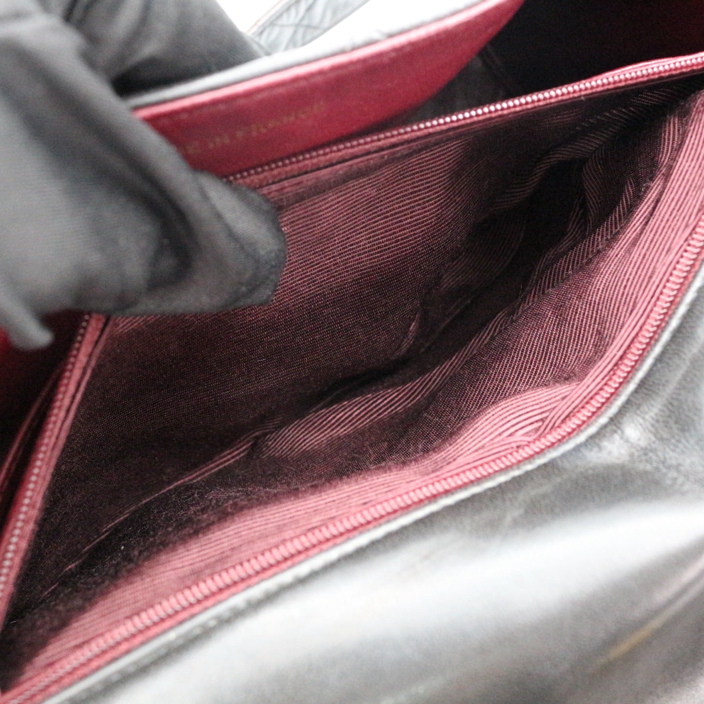 CHANEL So Black Lambskin CC Messenger Bag [Used]