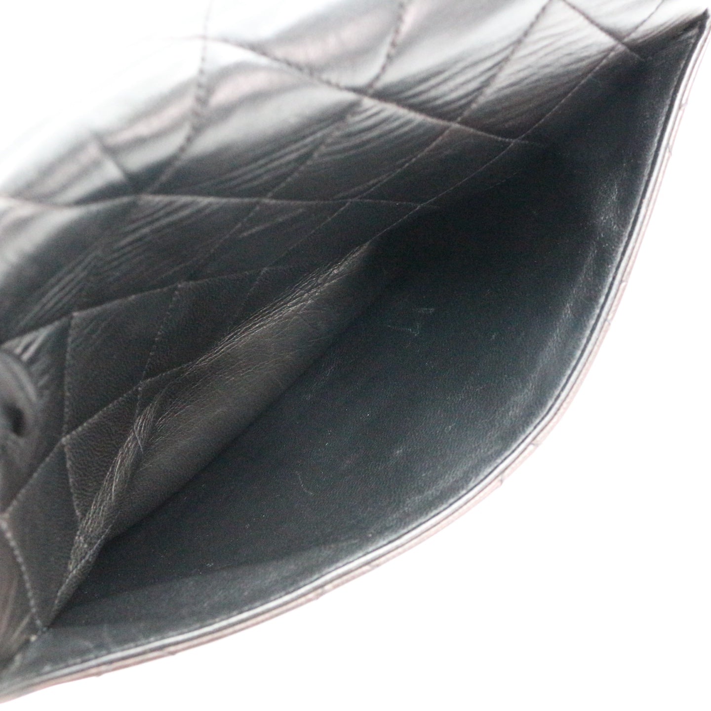 CHANEL So Black Lambskin CC Messenger Bag [Used]