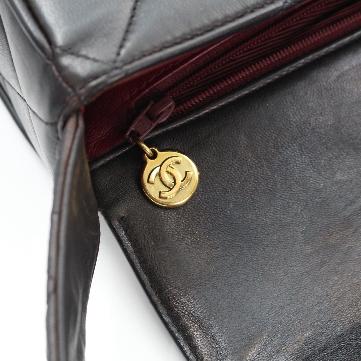 CHANEL So Black Lambskin CC Messenger Bag [Used]