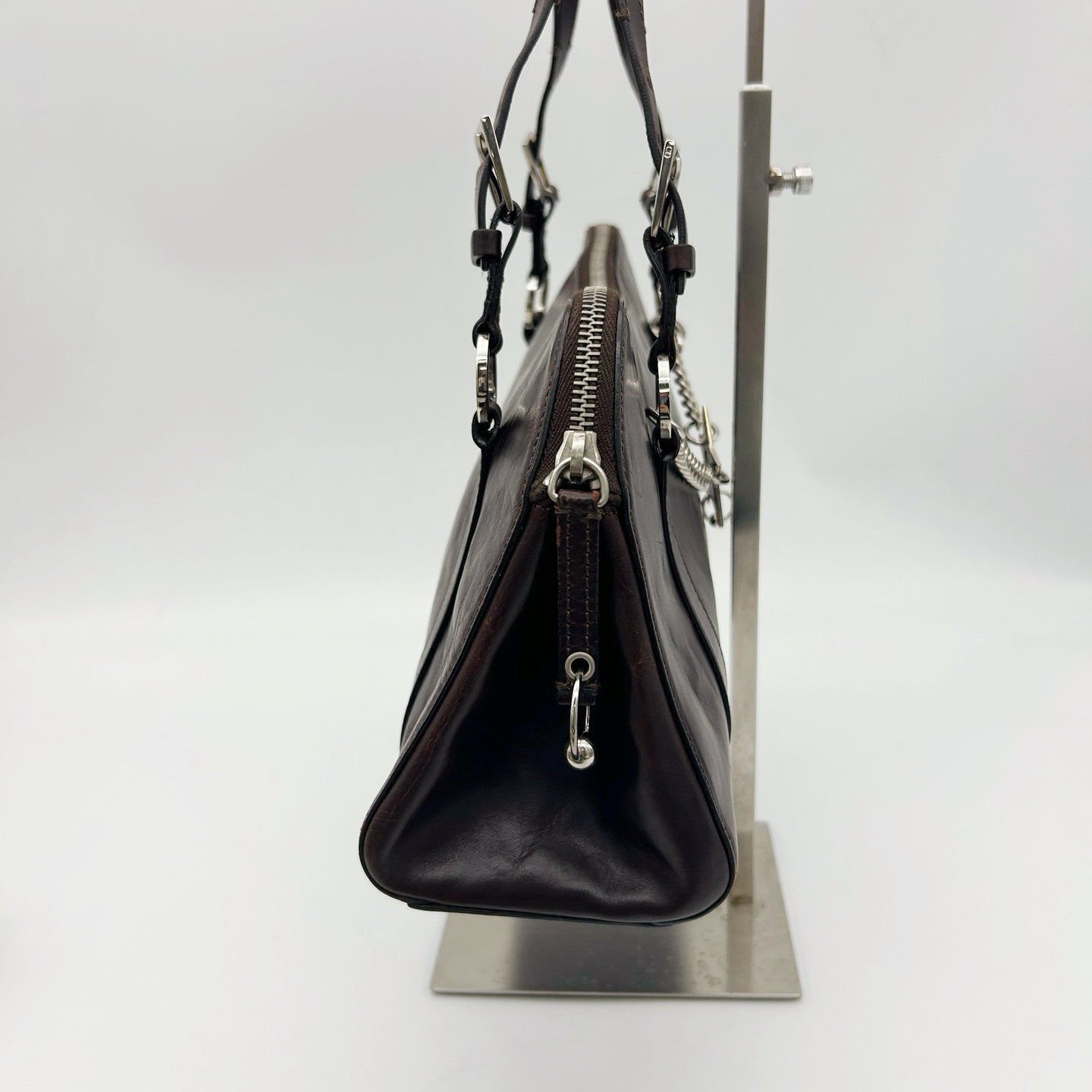 DIOR Hardcore Star Chain Calfskin Shoulder Bag [Used]