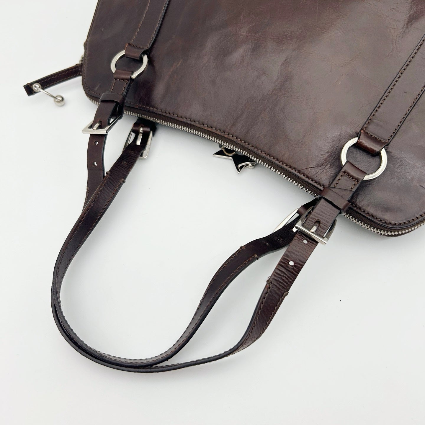 DIOR Hardcore Star Chain Calfskin Shoulder Bag [Used]