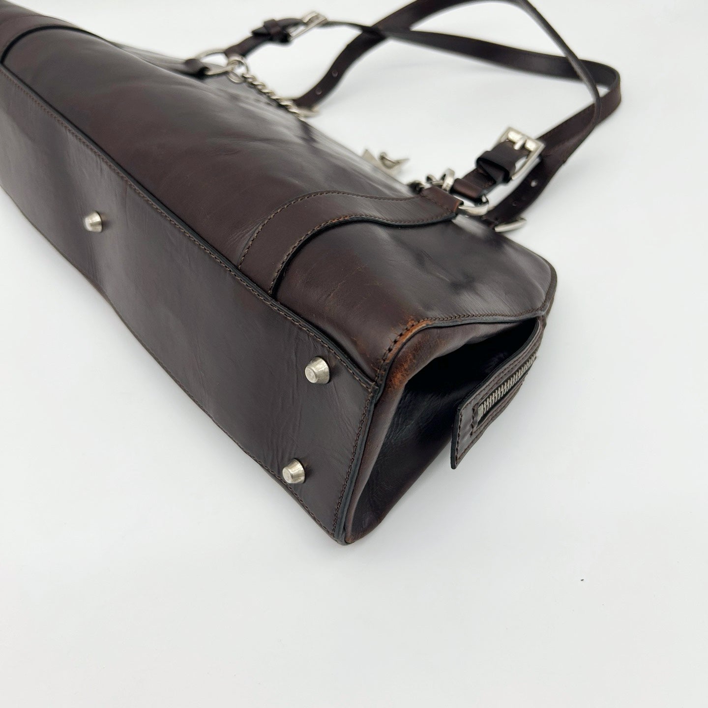 DIOR Hardcore Star Chain Calfskin Shoulder Bag [Used]