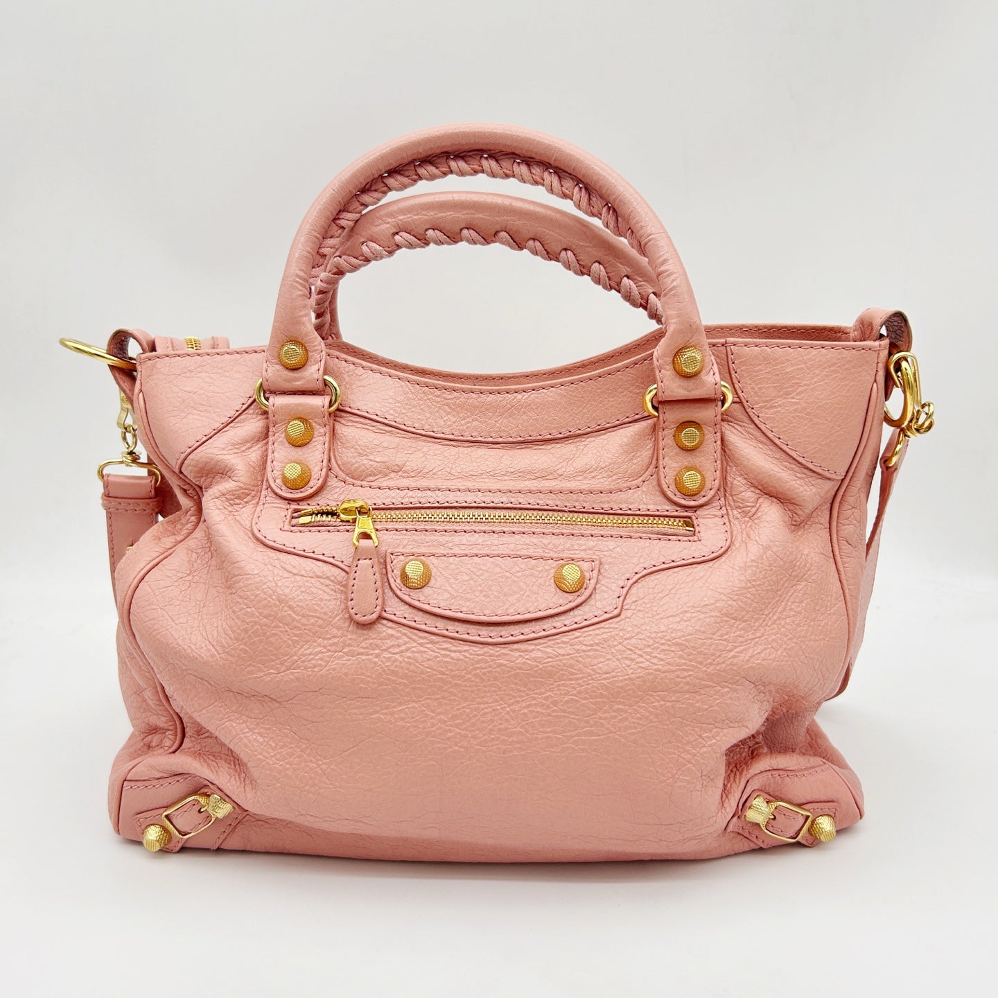 BALENCIAGA Classic City Large Bag – Pink [Used]