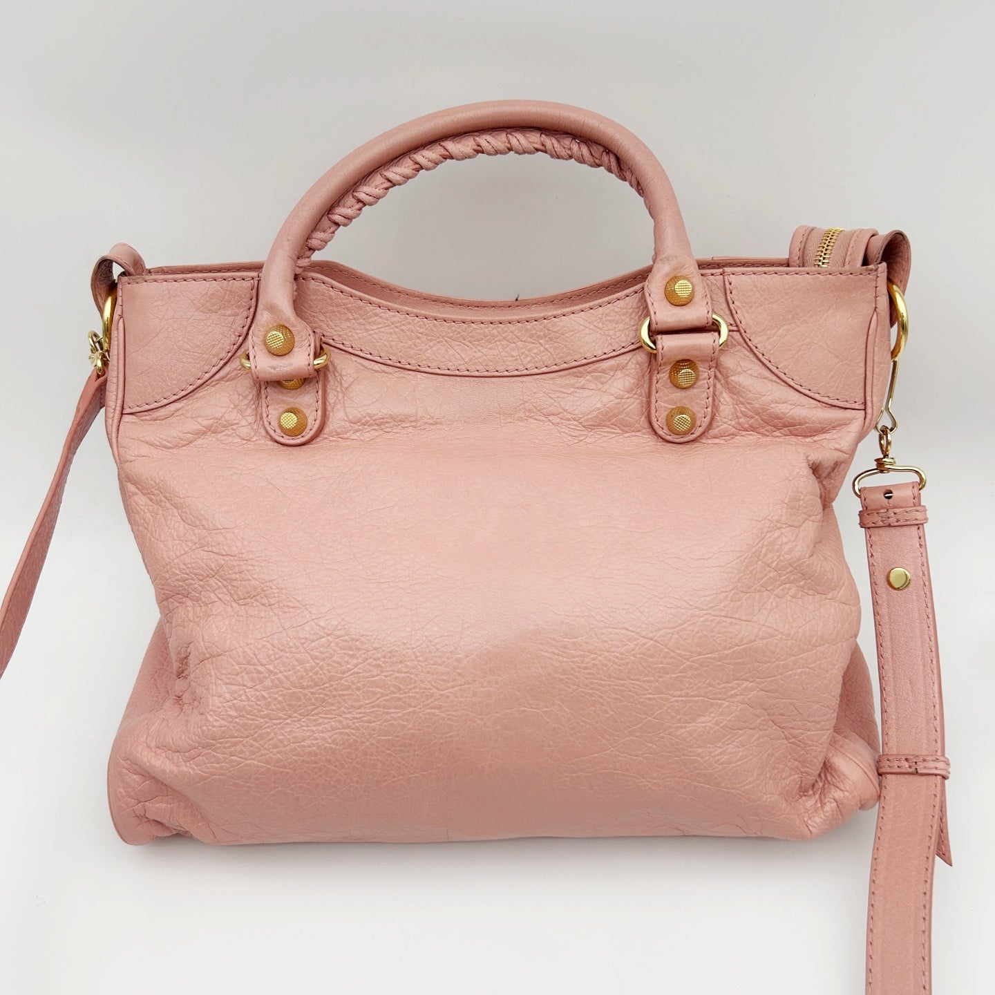 BALENCIAGA Classic City Large Bag – Pink [Used]