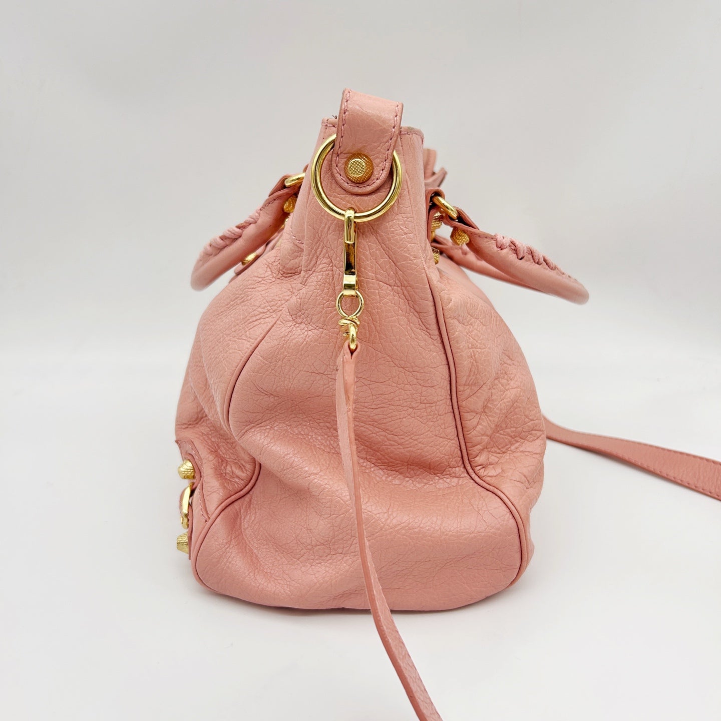 BALENCIAGA Classic City Large Bag – Pink [Used]