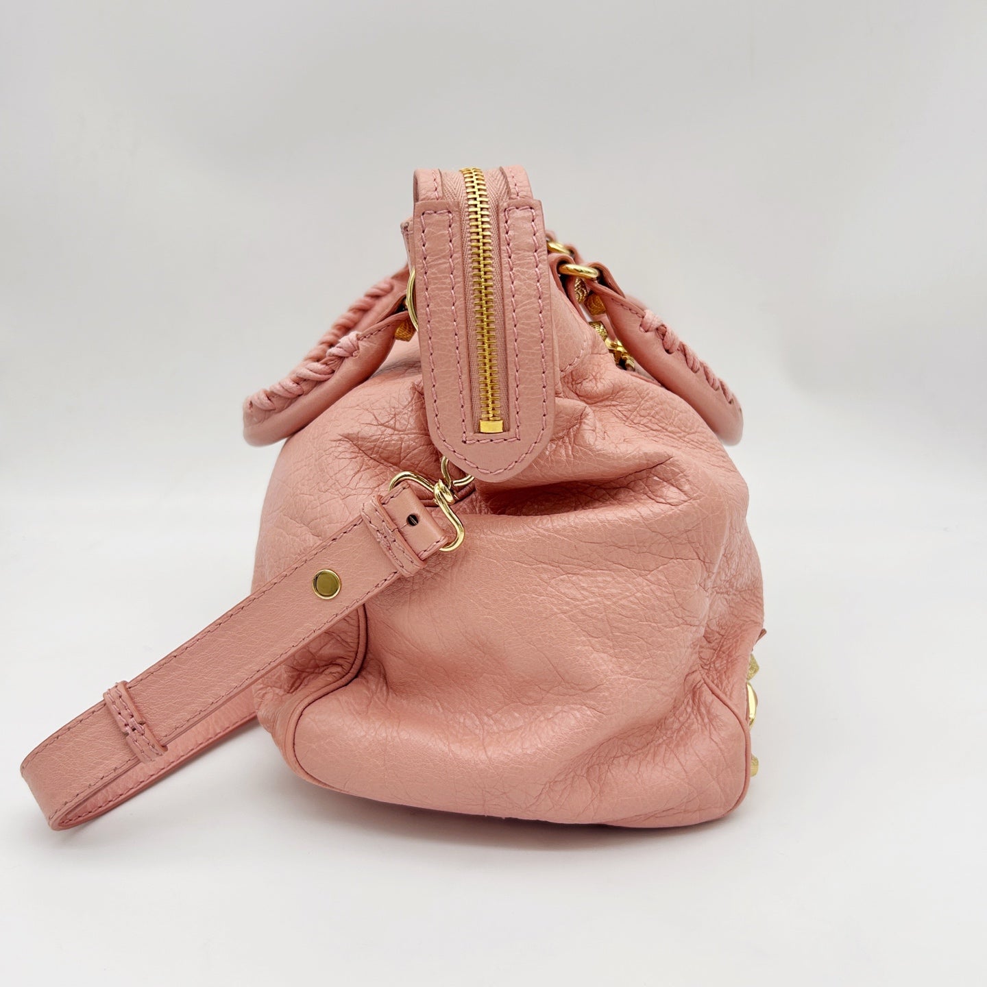 BALENCIAGA Classic City Large Bag – Pink [Used]