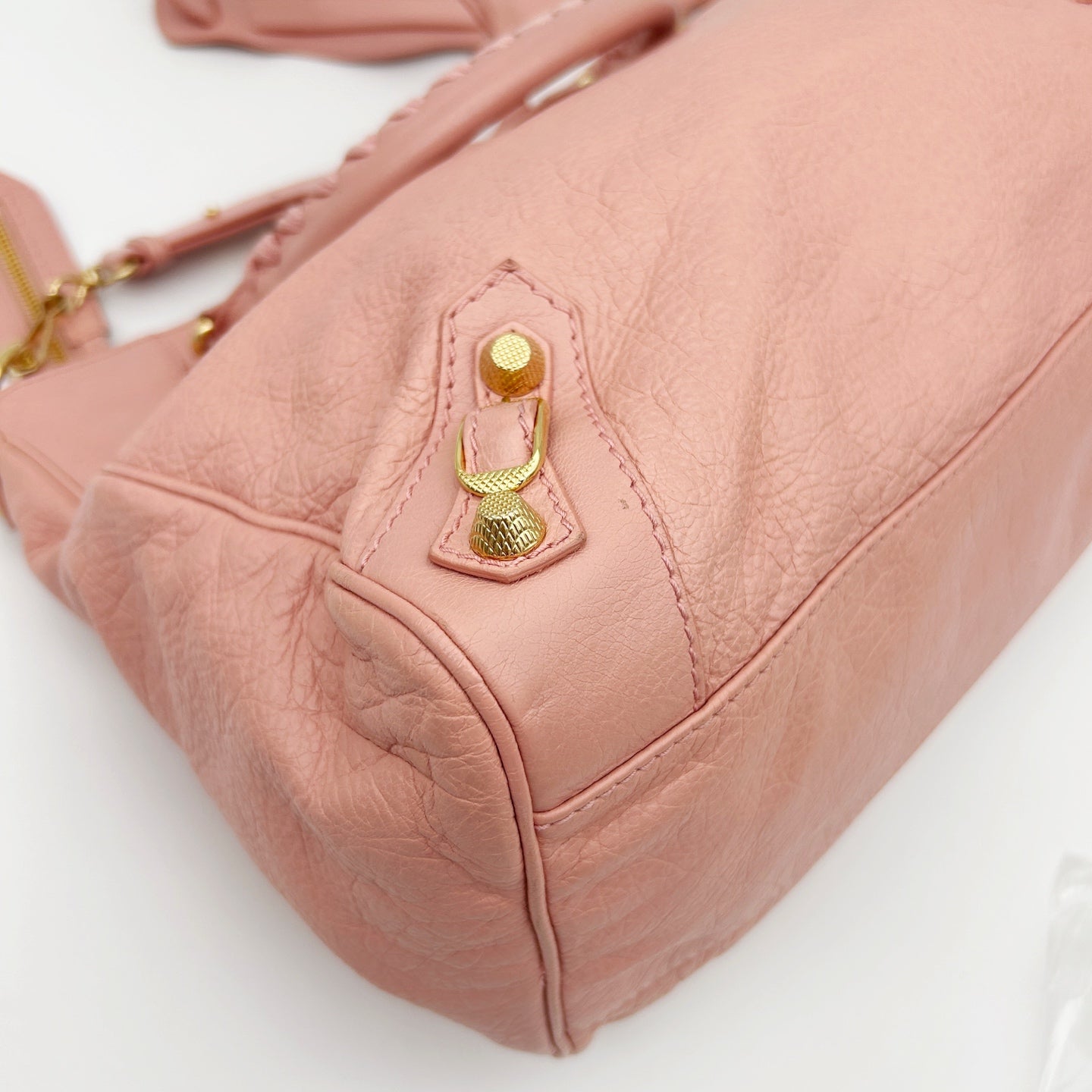BALENCIAGA Classic City Large Bag – Pink [Used]