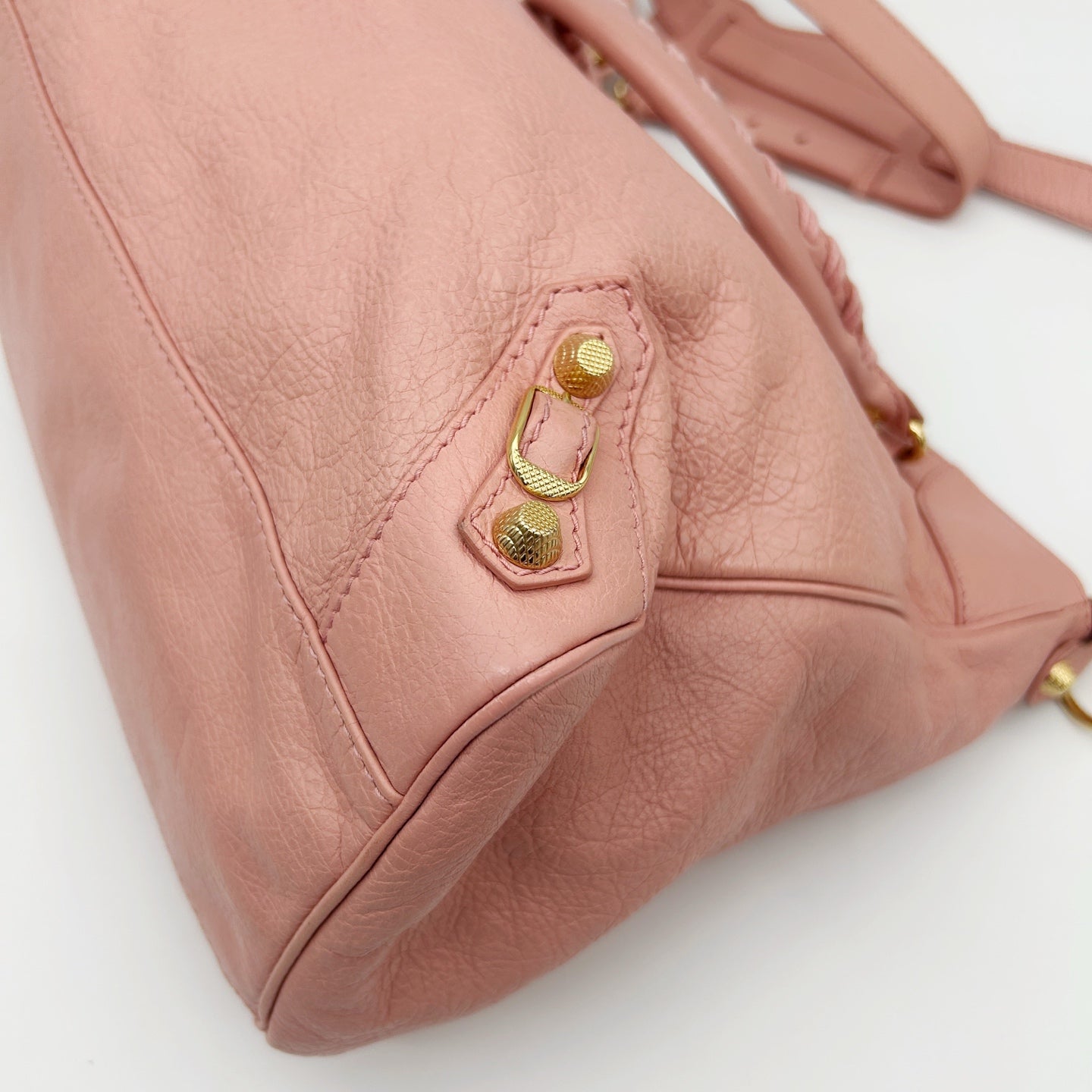 BALENCIAGA Classic City Large Bag – Pink [Used]