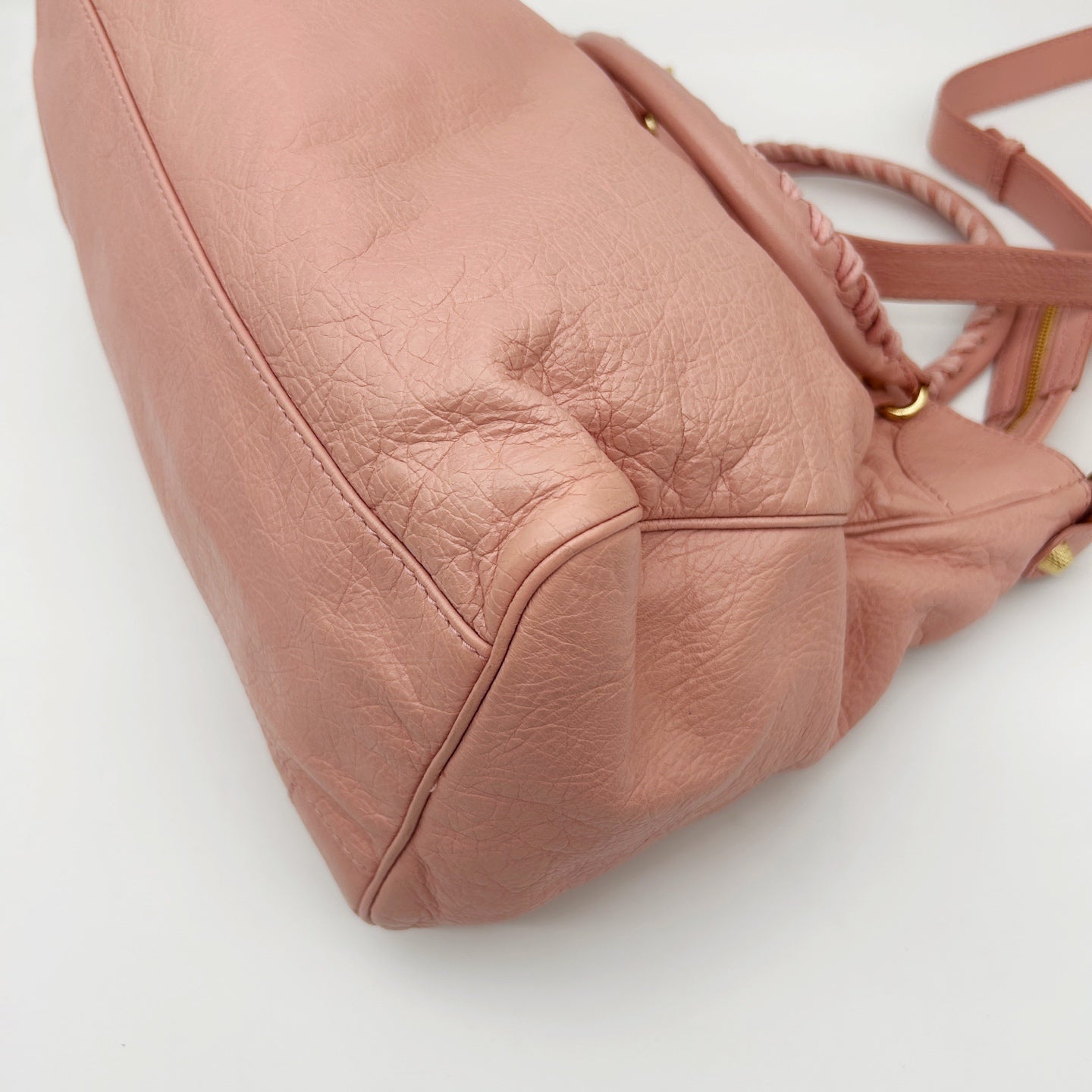 BALENCIAGA Classic City Large Bag – Pink [Used]