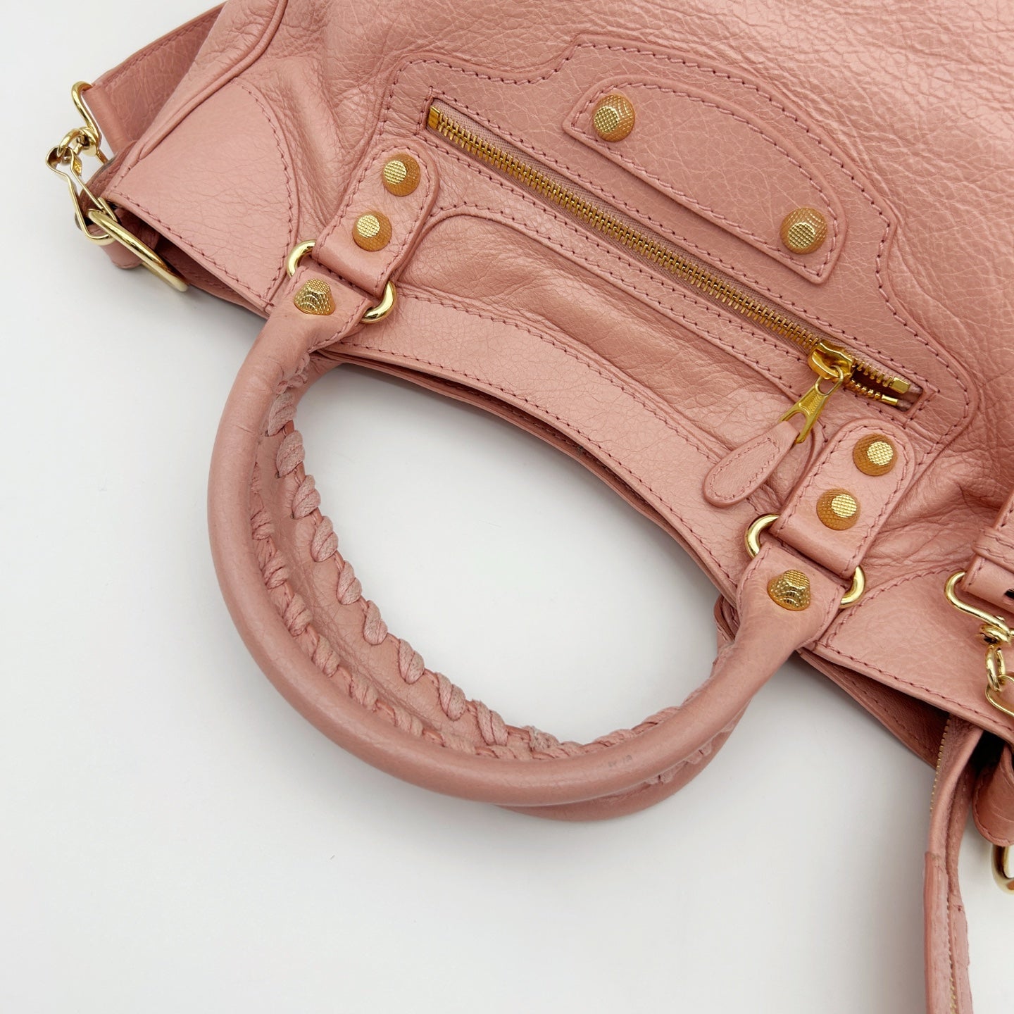 BALENCIAGA Classic City Large Bag – Pink [Used]