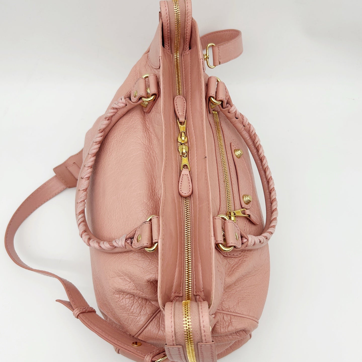 BALENCIAGA Classic City Large Bag – Pink [Used]