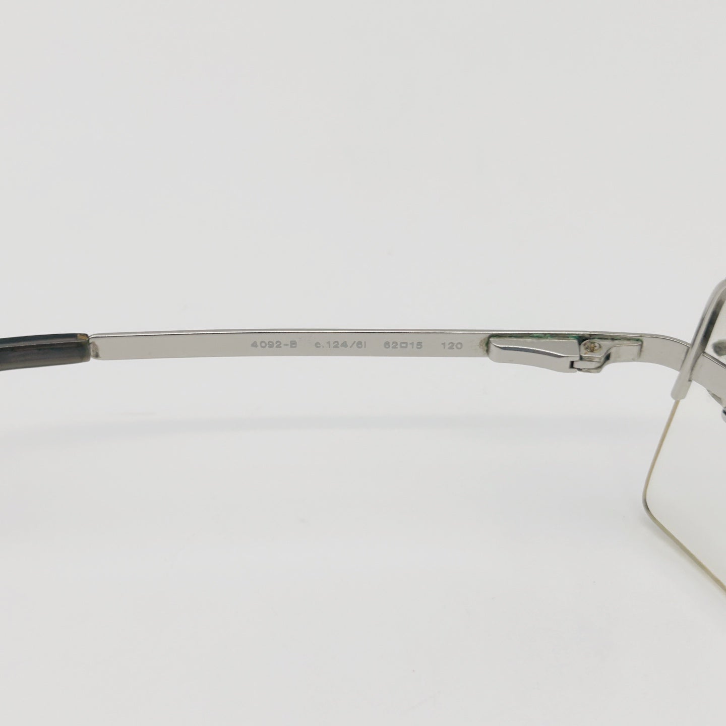 CHANEL Y2K Rimless Clear Fashion Glasses – Silver / Clear [Used]