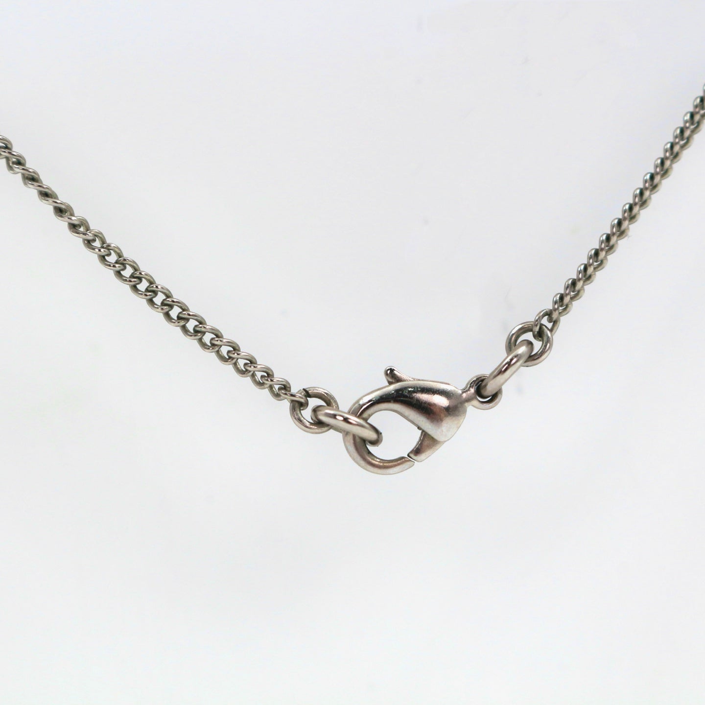 CHANEL Rhinestone CC Necklace [Used]