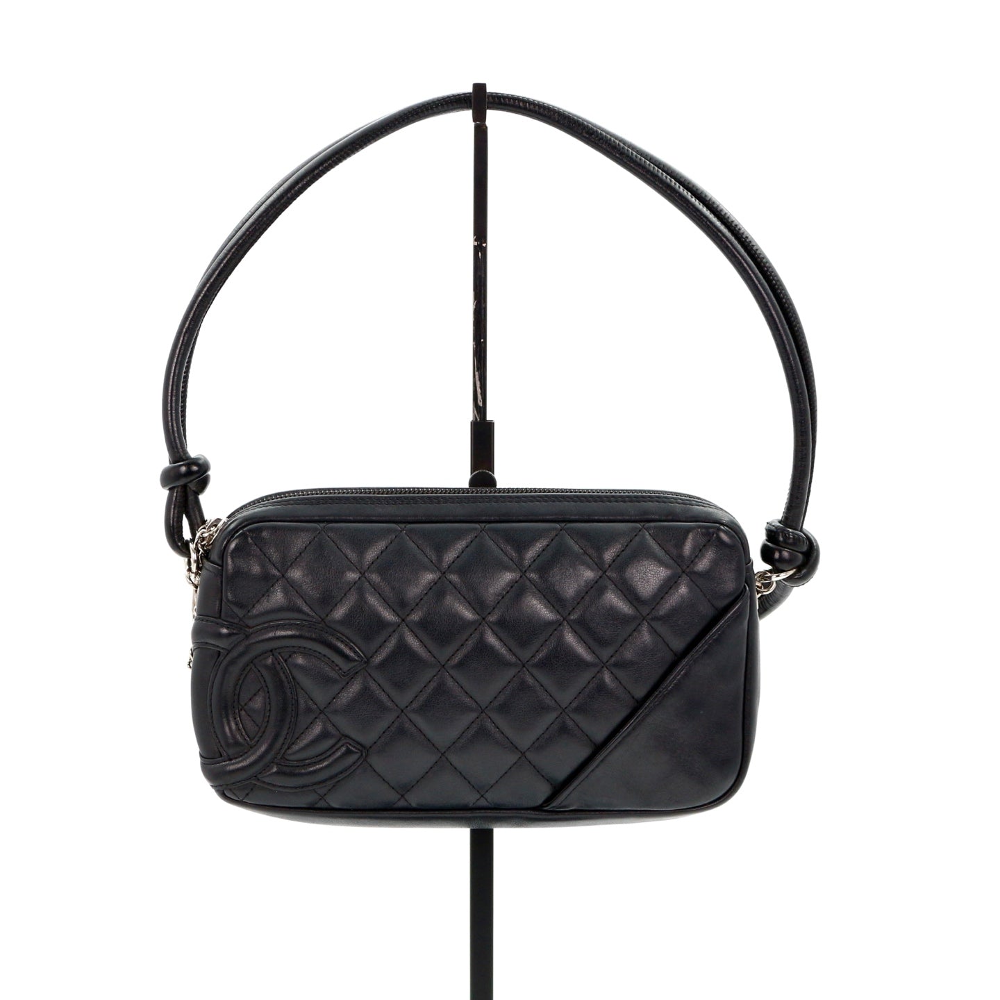 CHANEL Black Cambon Ligne Mini Shoulder Bag [Used]