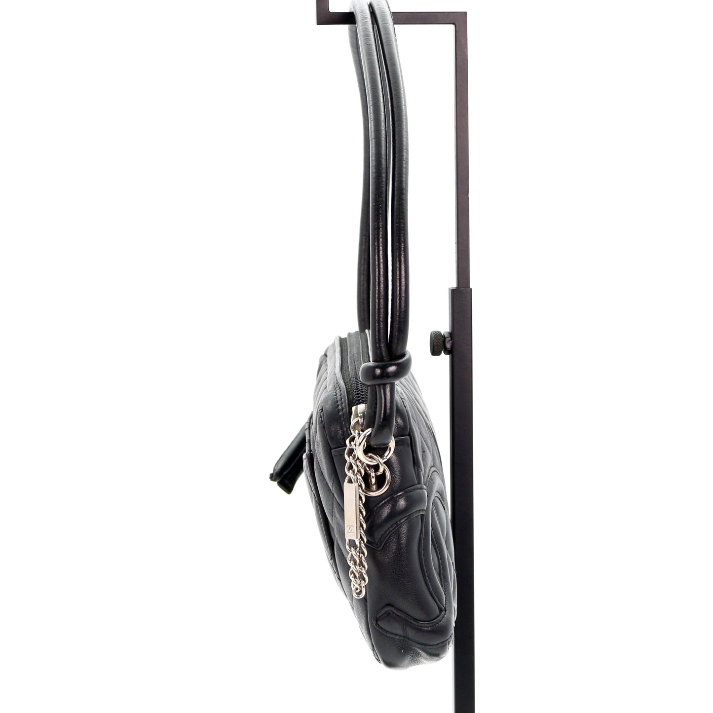 CHANEL Black Cambon Ligne Mini Shoulder Bag [Used]
