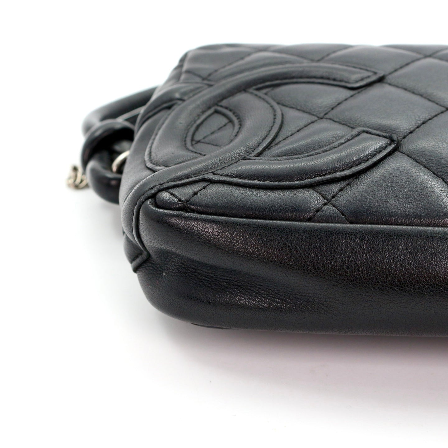 CHANEL Black Cambon Ligne Mini Shoulder Bag [Used]