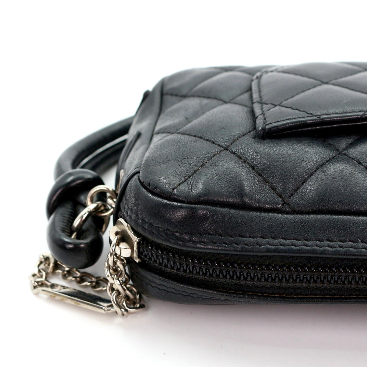 CHANEL Black Cambon Ligne Mini Shoulder Bag [Used]