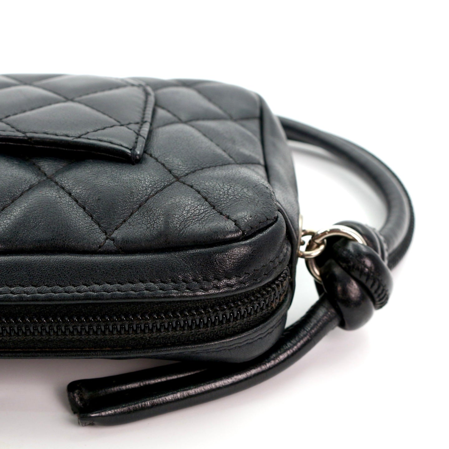 CHANEL Black Cambon Ligne Mini Shoulder Bag [Used]
