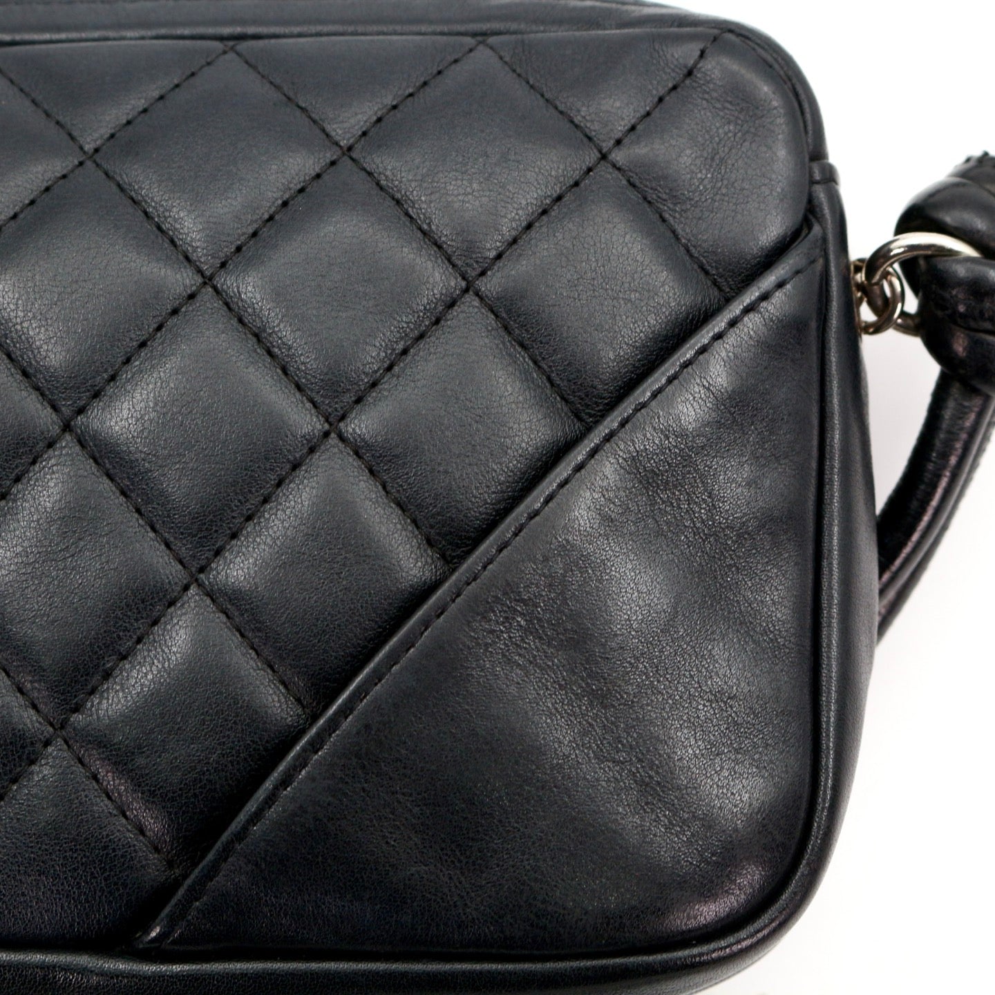CHANEL Black Cambon Ligne Mini Shoulder Bag [Used]