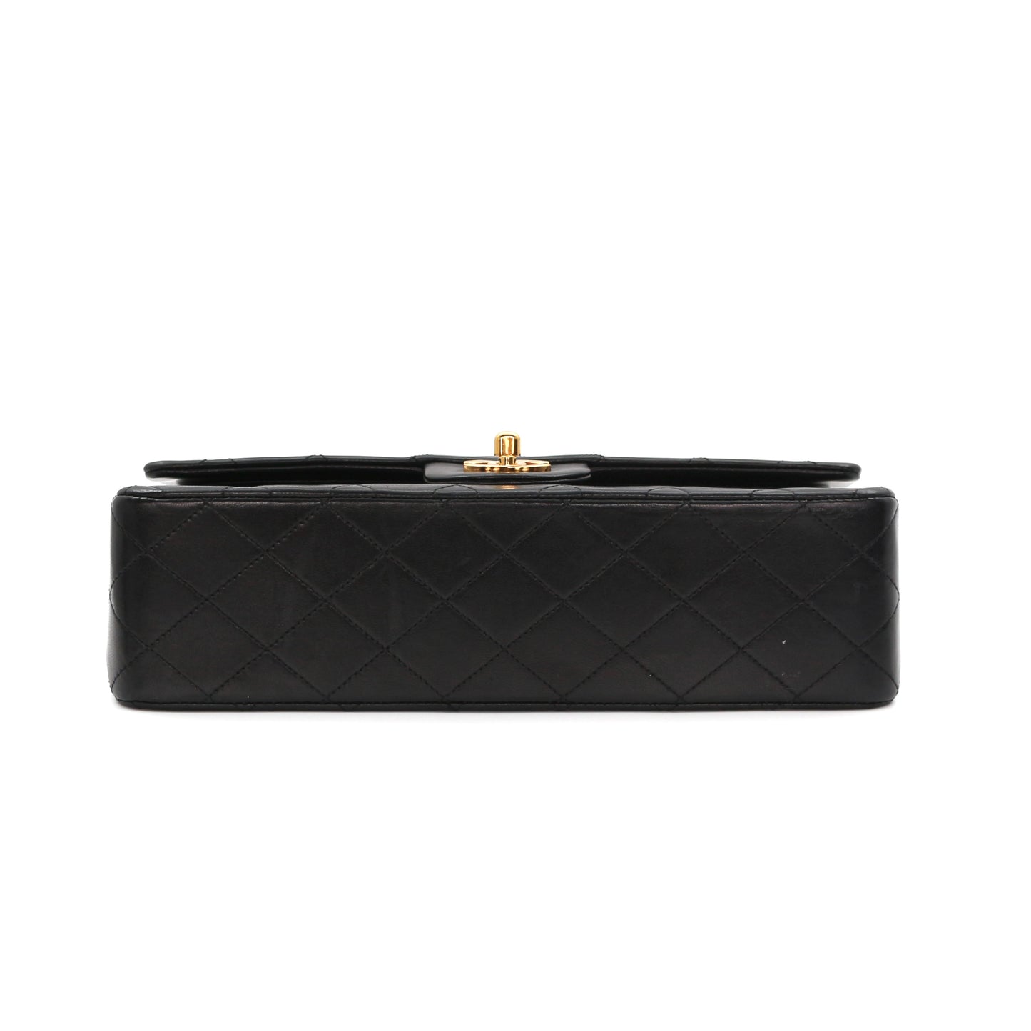 CHANEL Black Lambskin Classic Flap 25 [Used]