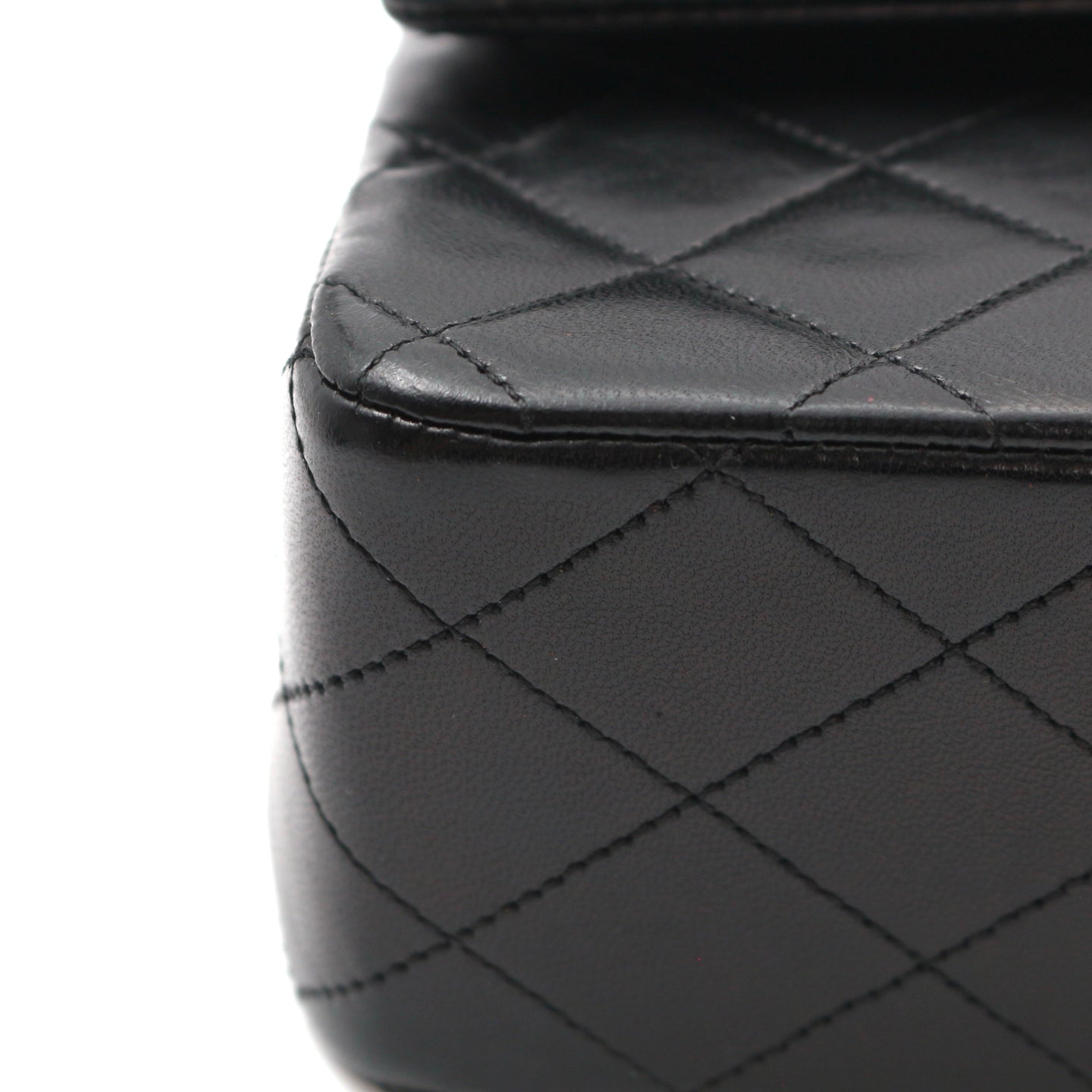 CHANEL Black Lambskin Classic Flap 25 [Used]