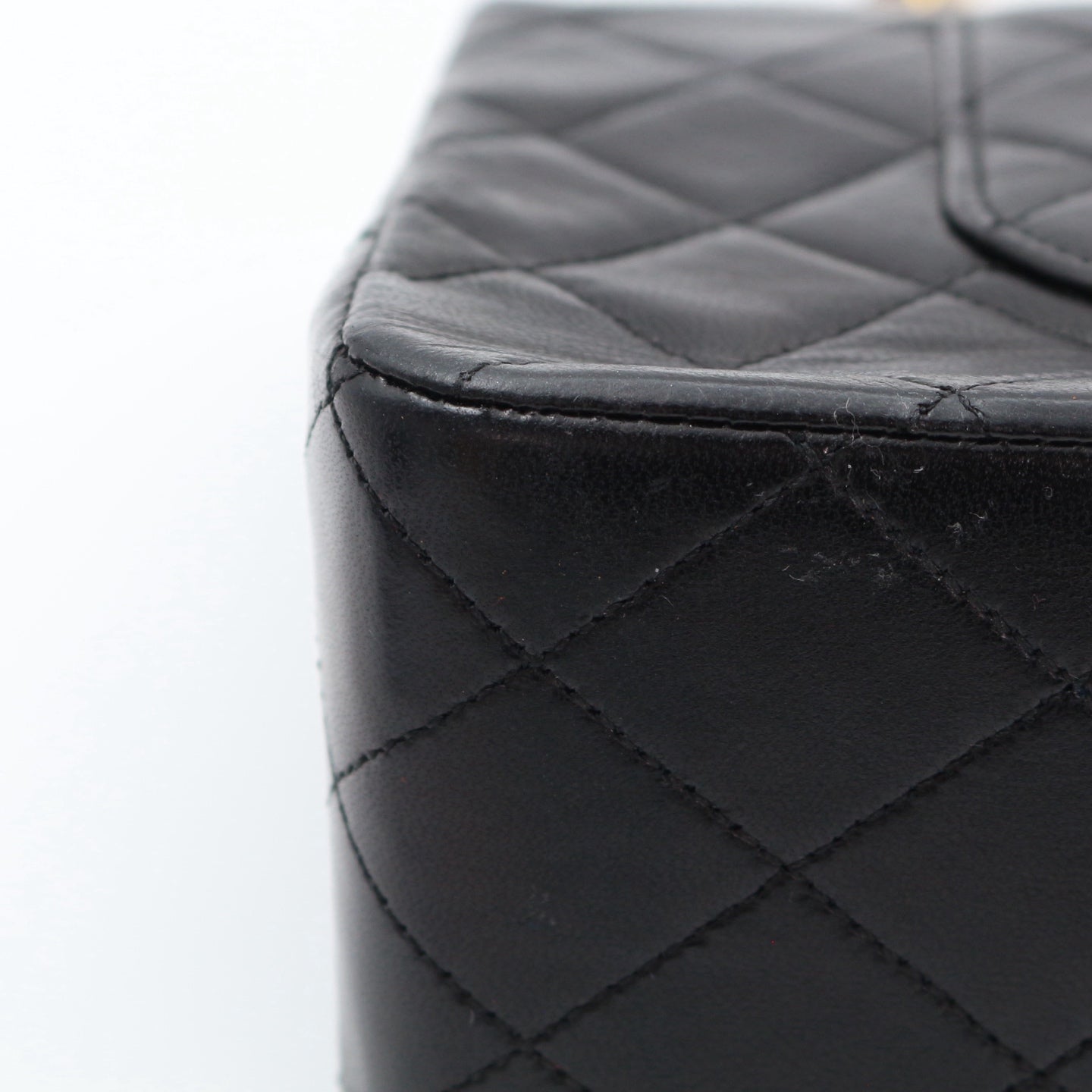 CHANEL Black Lambskin Classic Flap 25 [Used]