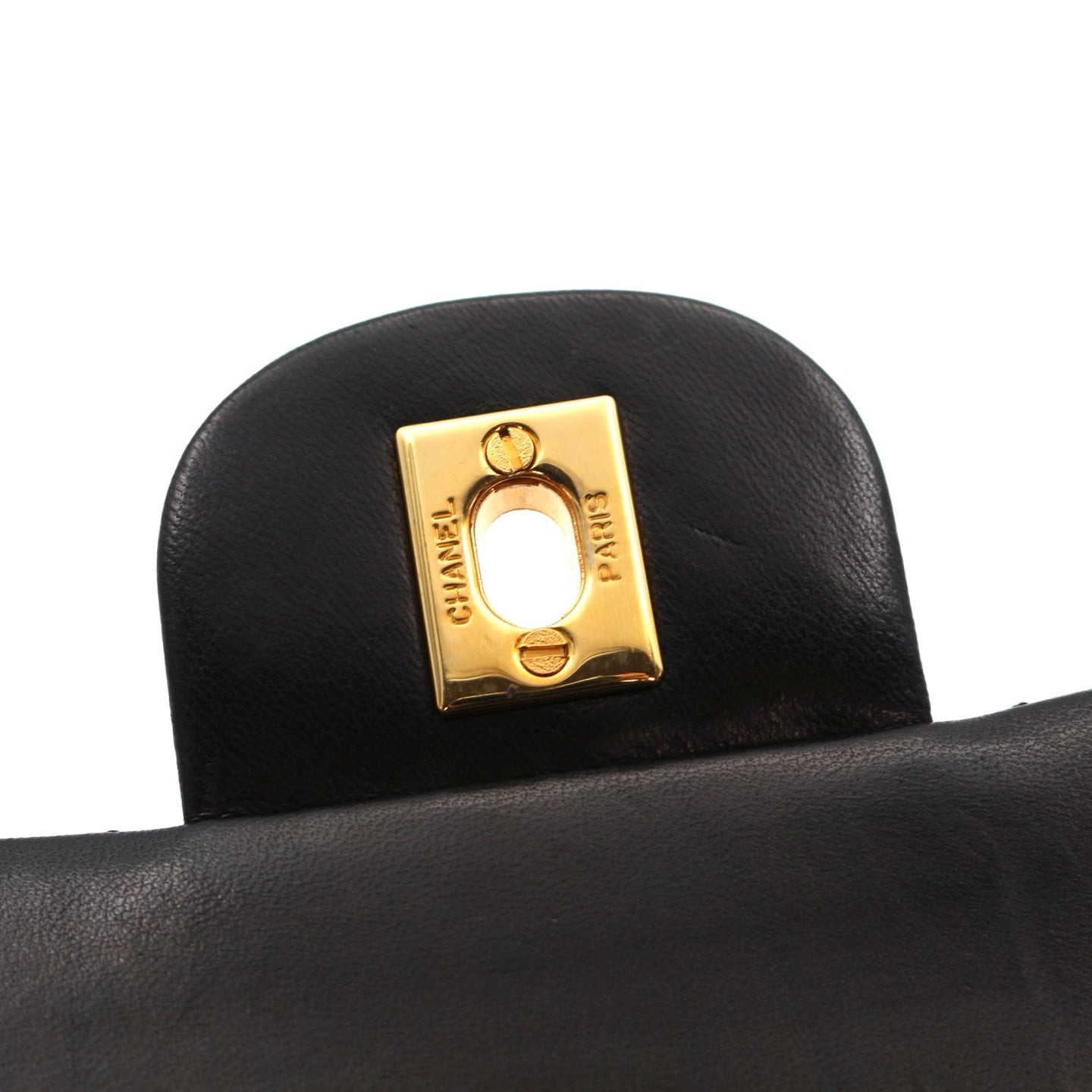 CHANEL Black Lambskin Classic Flap 25 [Used]