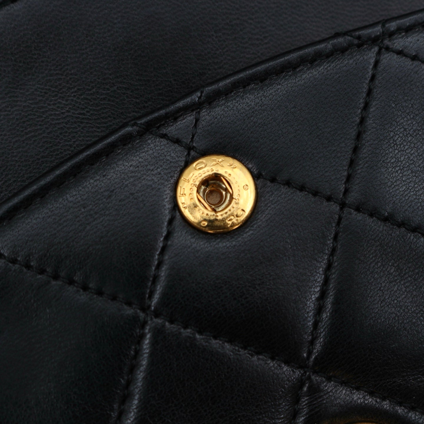 CHANEL Black Lambskin Classic Flap 25 [Used]