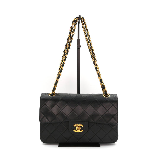 CHANEL Black Lambskin Classic Flap 23 [Used]