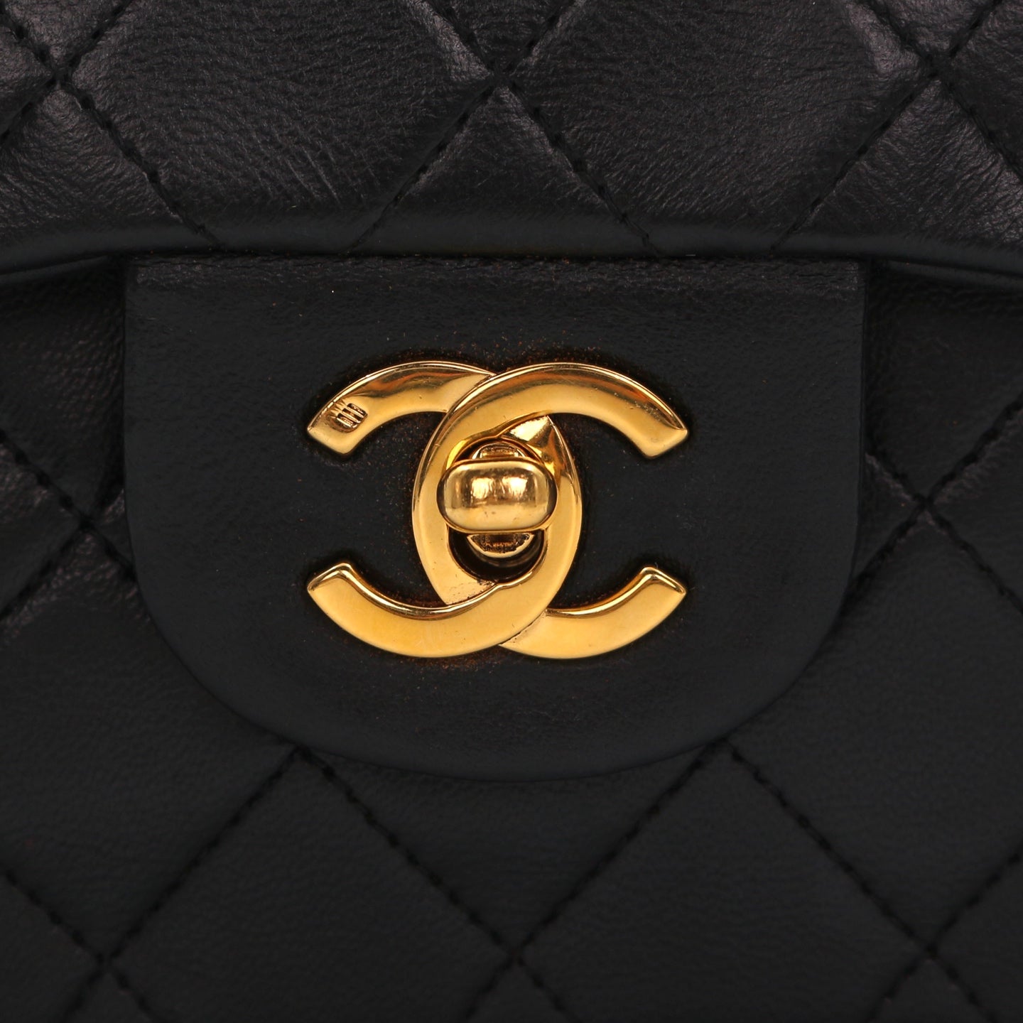 CHANEL Black Lambskin Classic Flap 23 [Used]