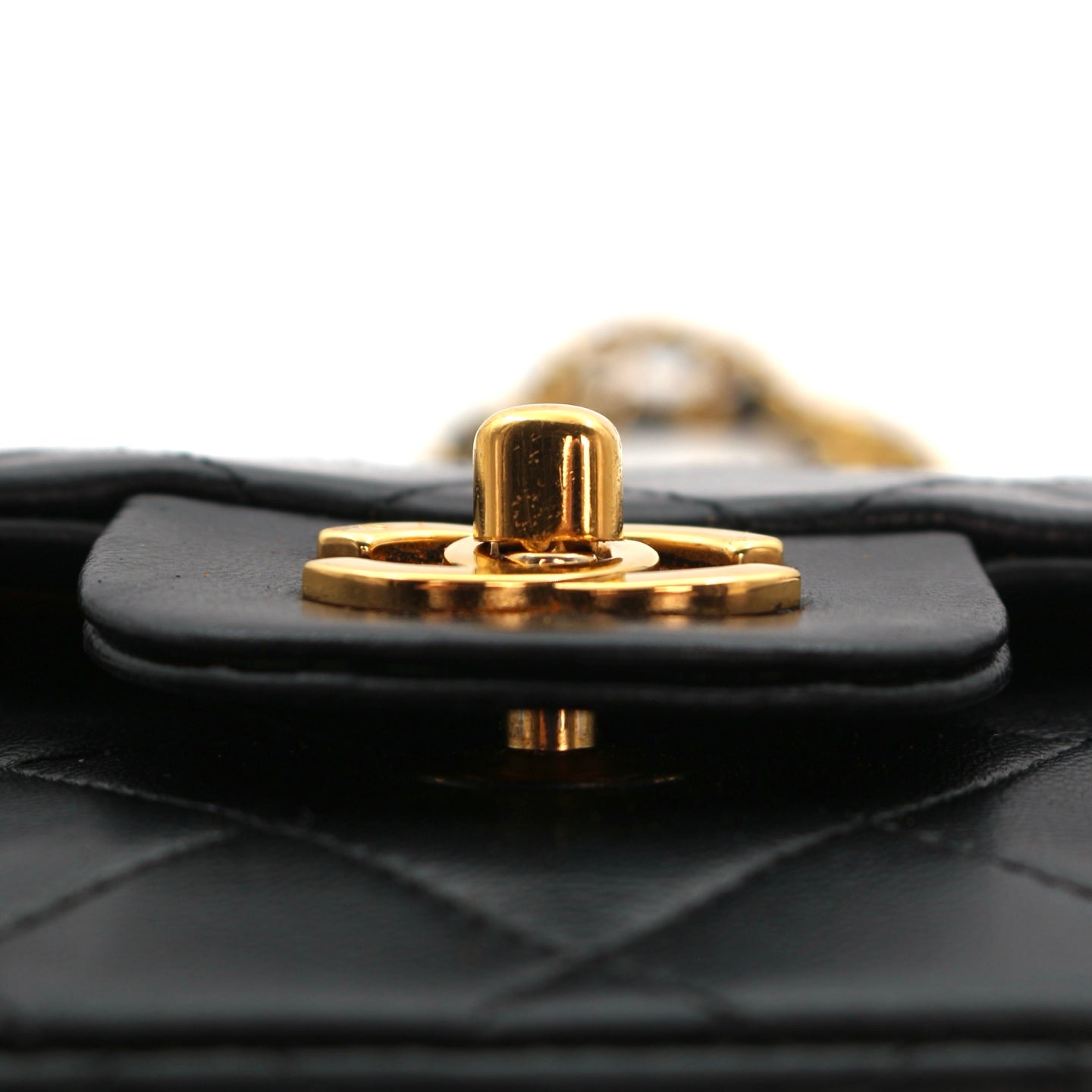 CHANEL Black Lambskin Classic Flap 23 [Used]