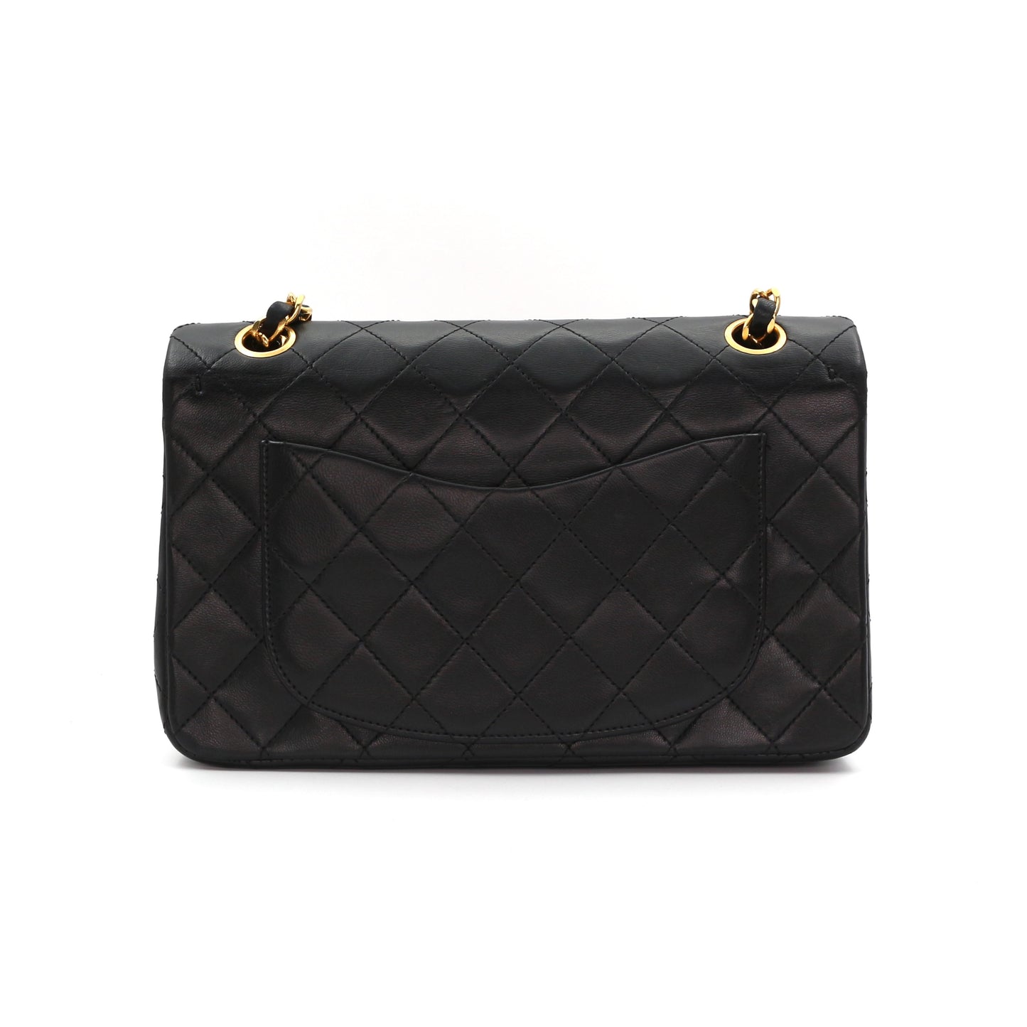 CHANEL Black Lambskin Classic Flap 23 [Used]