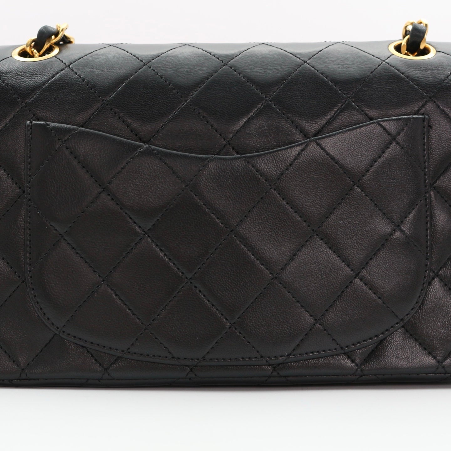 CHANEL Black Lambskin Classic Flap 23 [Used]