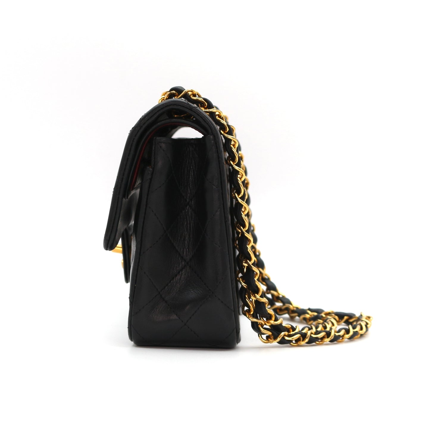 CHANEL Black Lambskin Classic Flap 23 [Used]