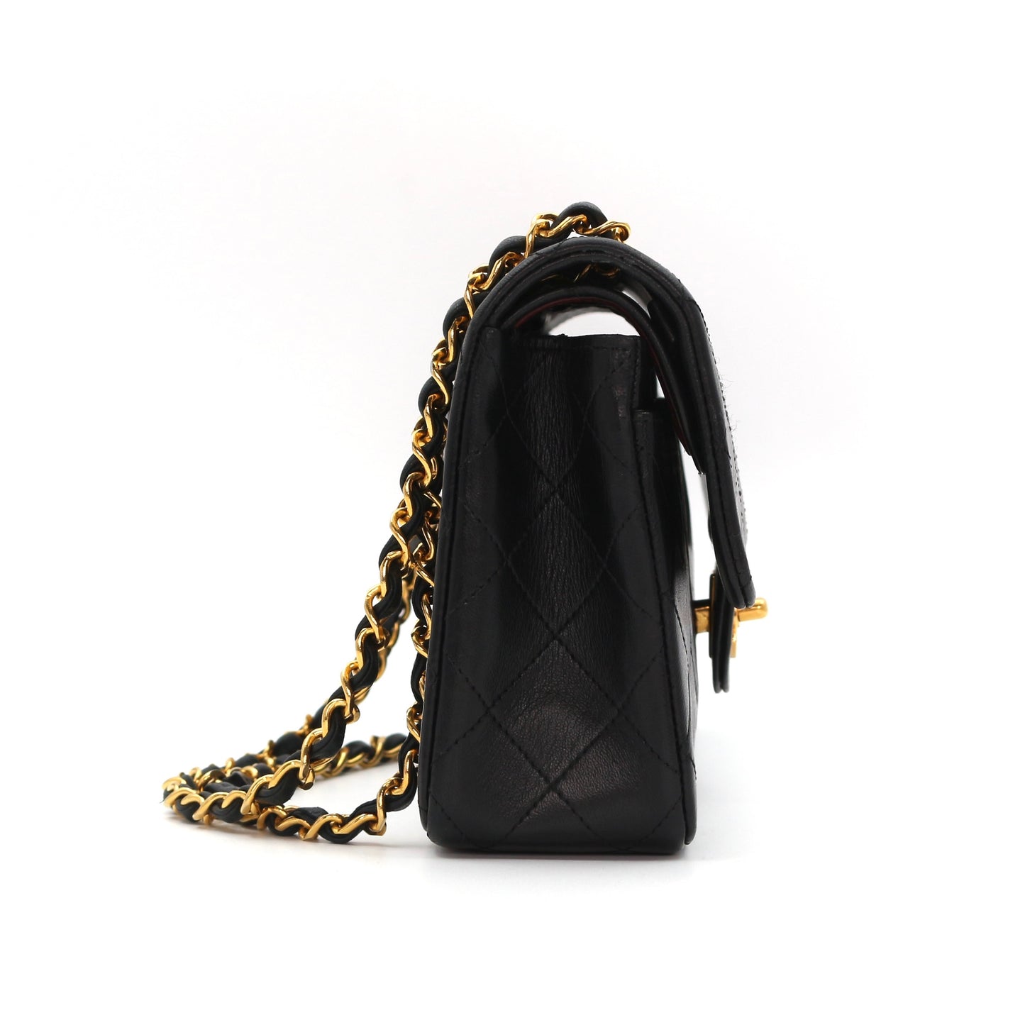 CHANEL Black Lambskin Classic Flap 23 [Used]