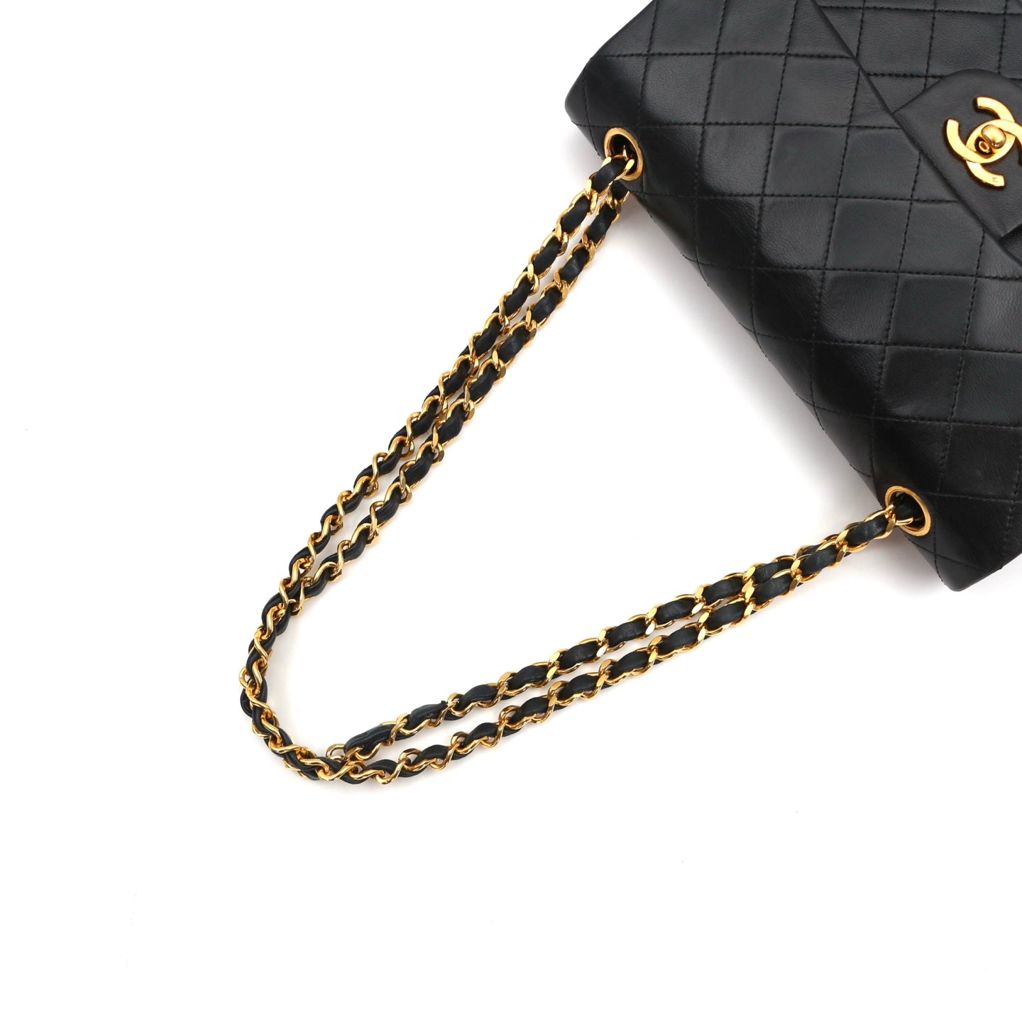 CHANEL Black Lambskin Classic Flap 23 [Used]