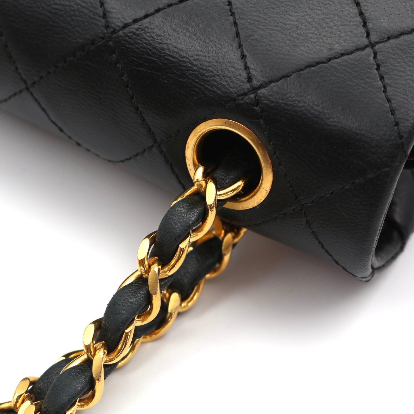 CHANEL Black Lambskin Classic Flap 23 [Used]