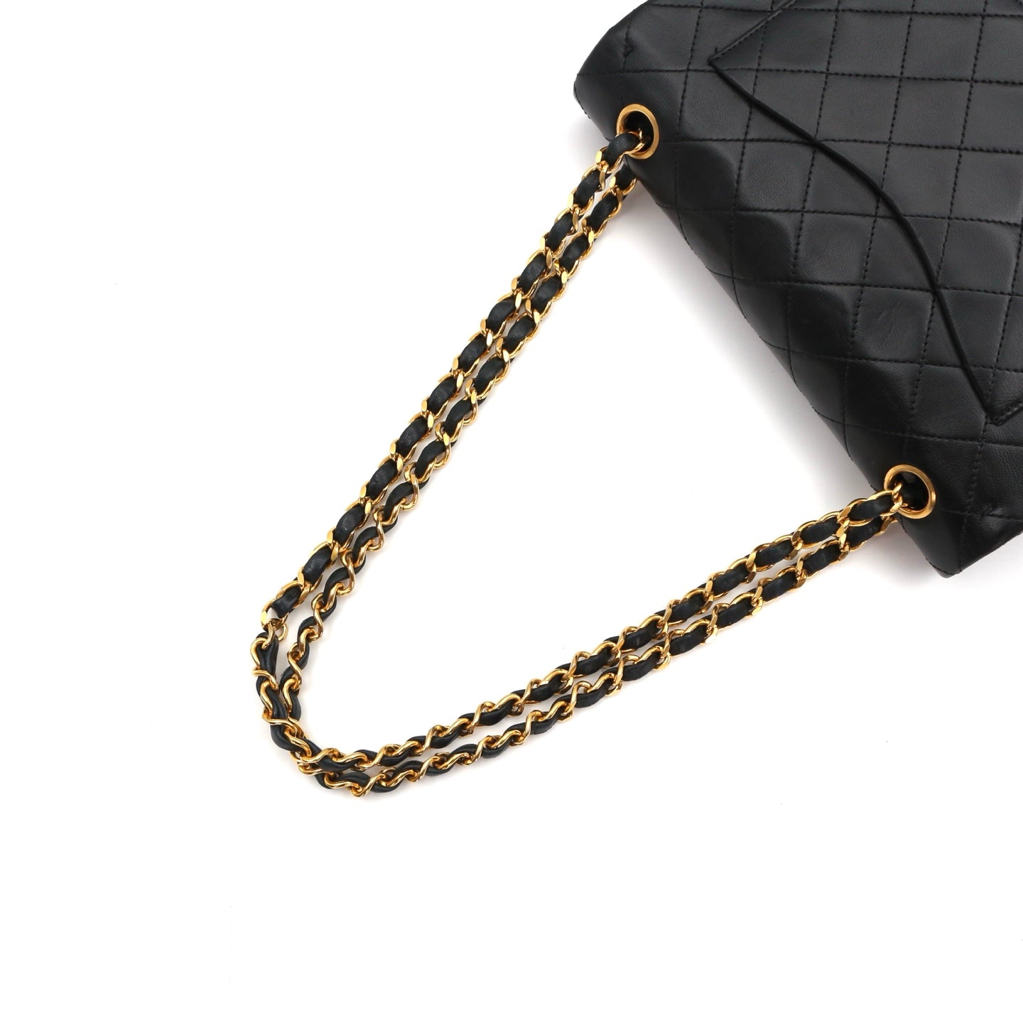 CHANEL Black Lambskin Classic Flap 23 [Used]
