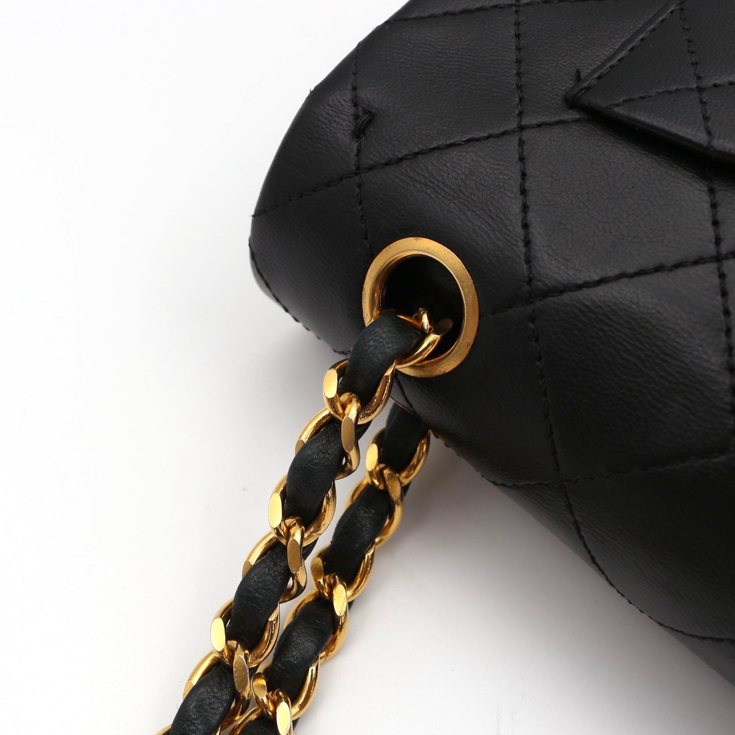 CHANEL Black Lambskin Classic Flap 23 [Used]