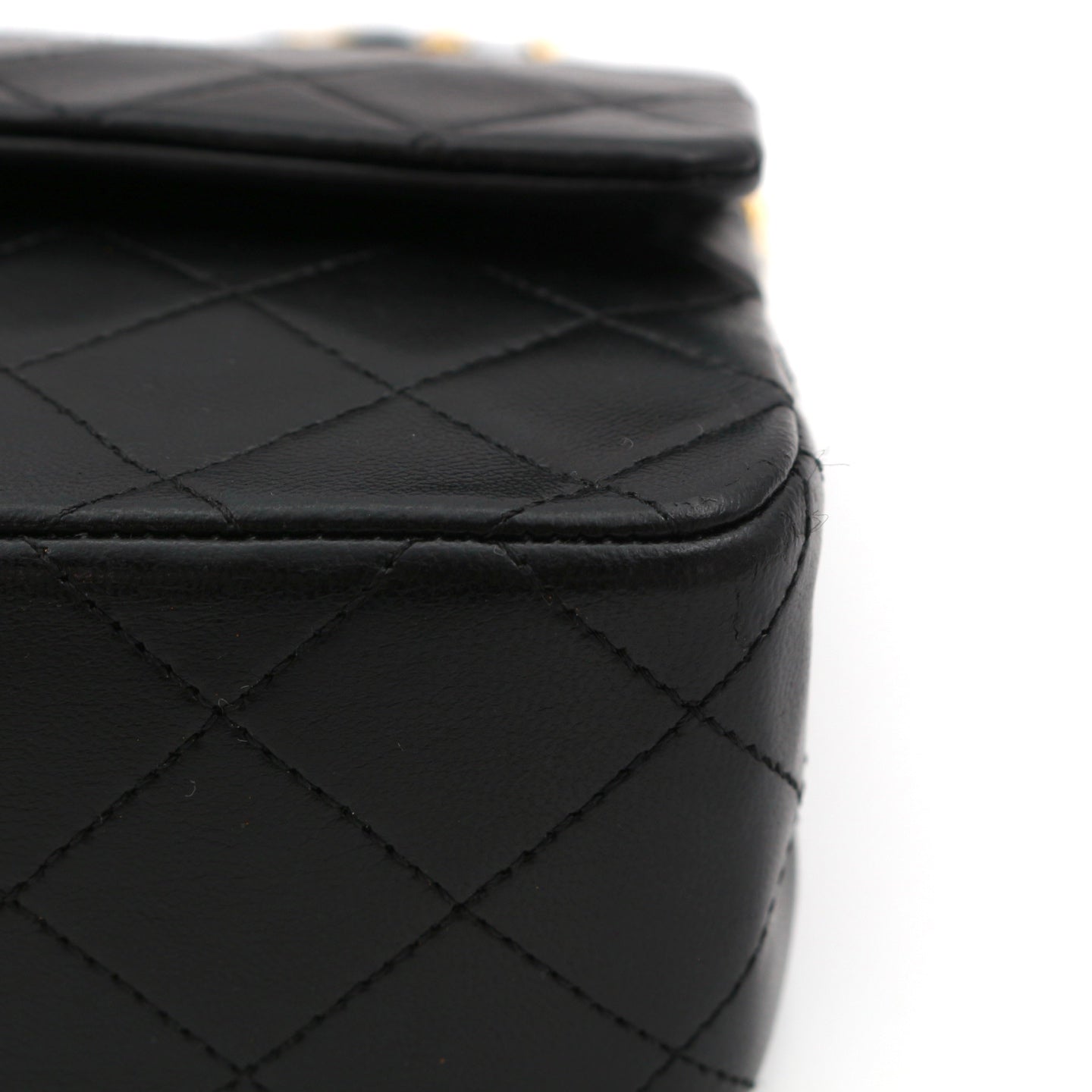 CHANEL Black Lambskin Classic Flap 23 [Used]
