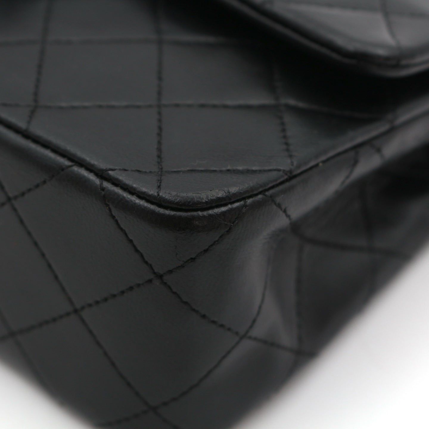 CHANEL Black Lambskin Classic Flap 23 [Used]