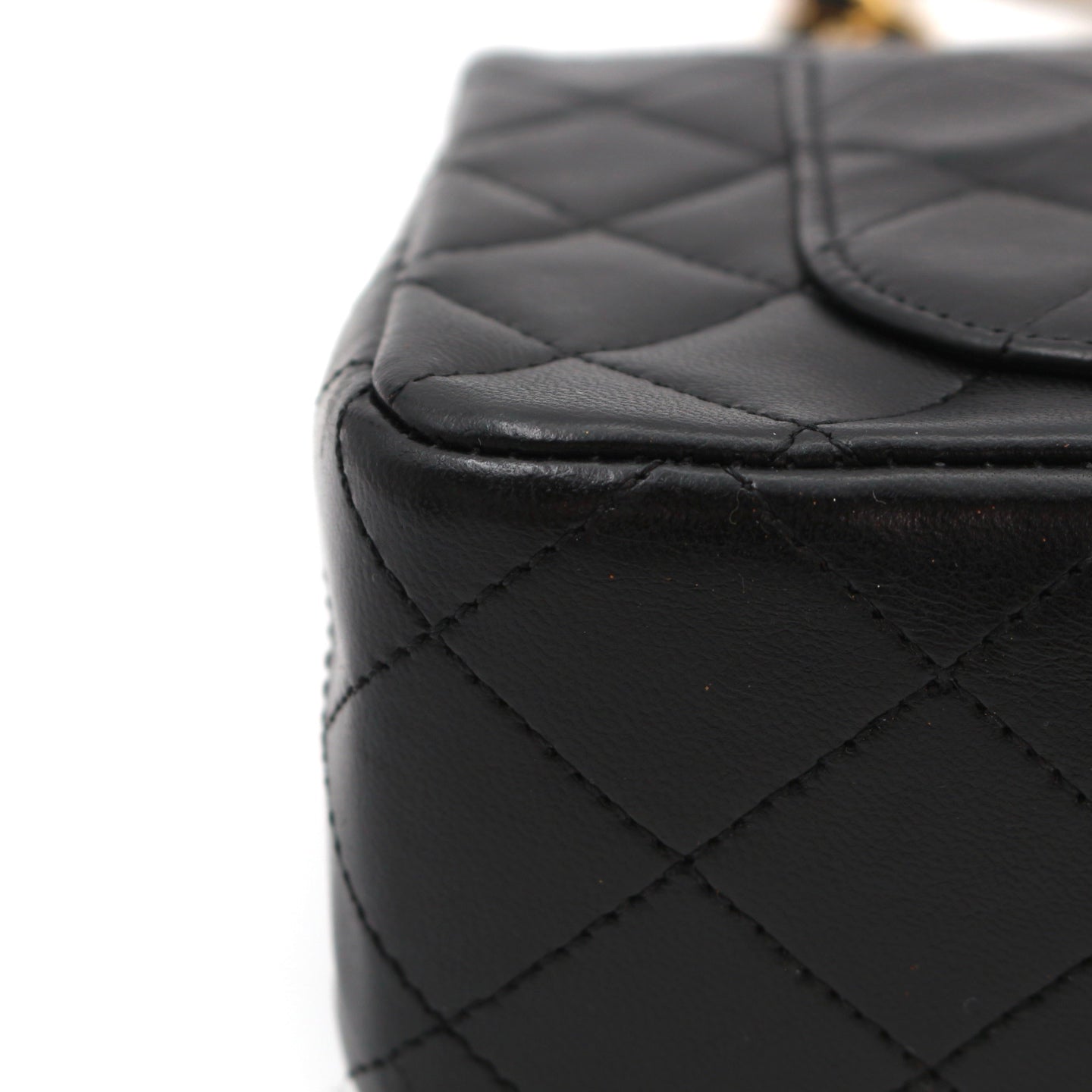 CHANEL Black Lambskin Classic Flap 23 [Used]