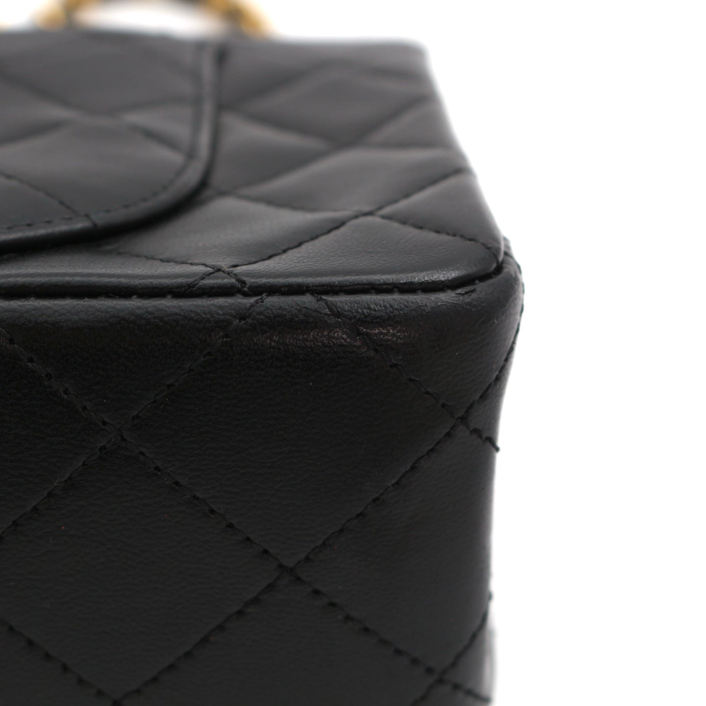 CHANEL Black Lambskin Classic Flap 23 [Used]