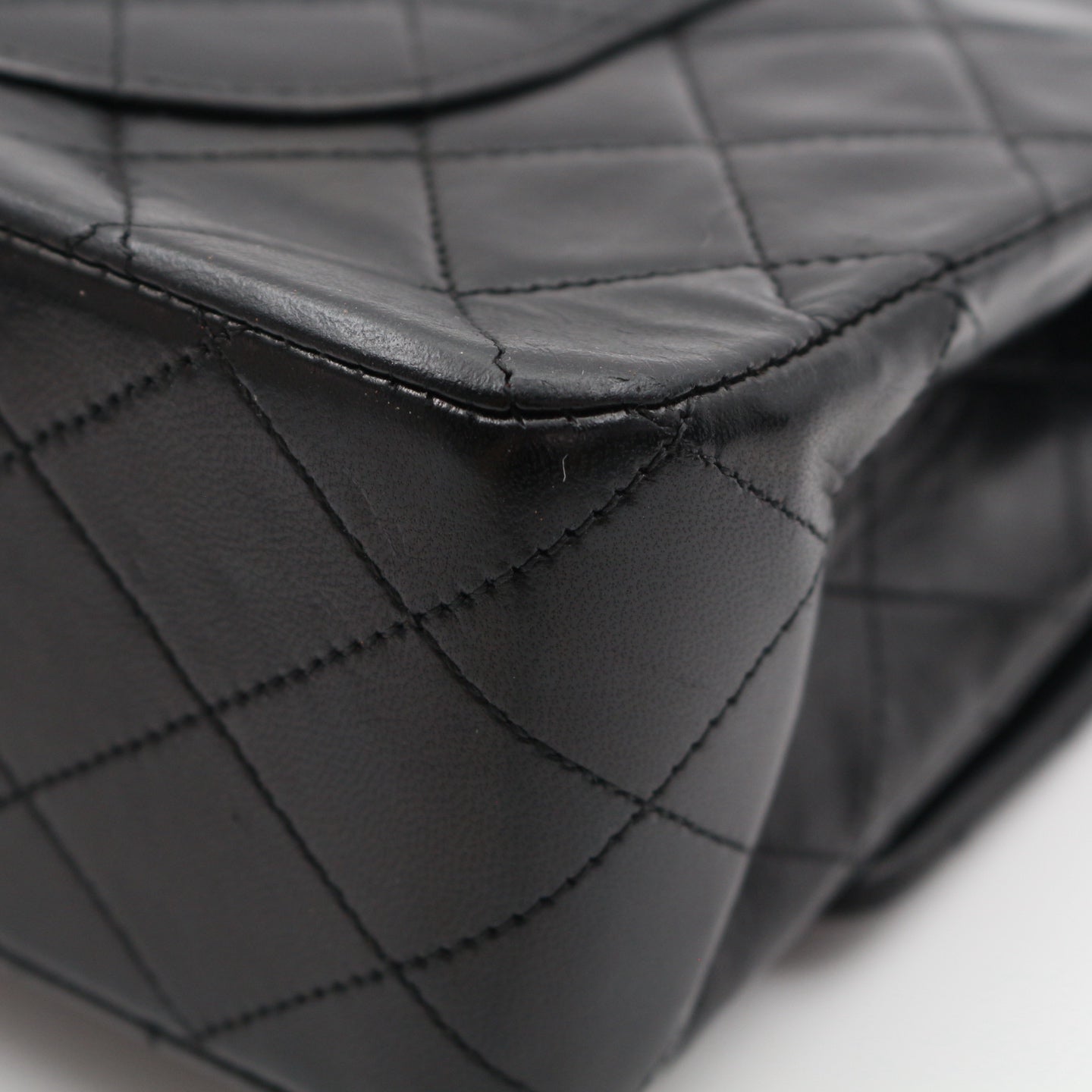 CHANEL Black Lambskin Classic Flap 23 [Used]