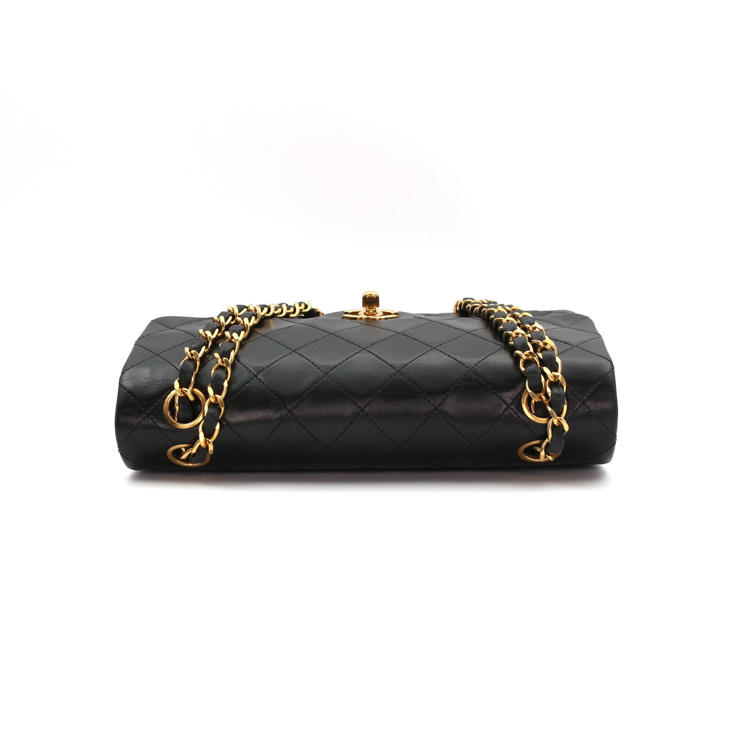 CHANEL Black Lambskin Classic Flap 23 [Used]