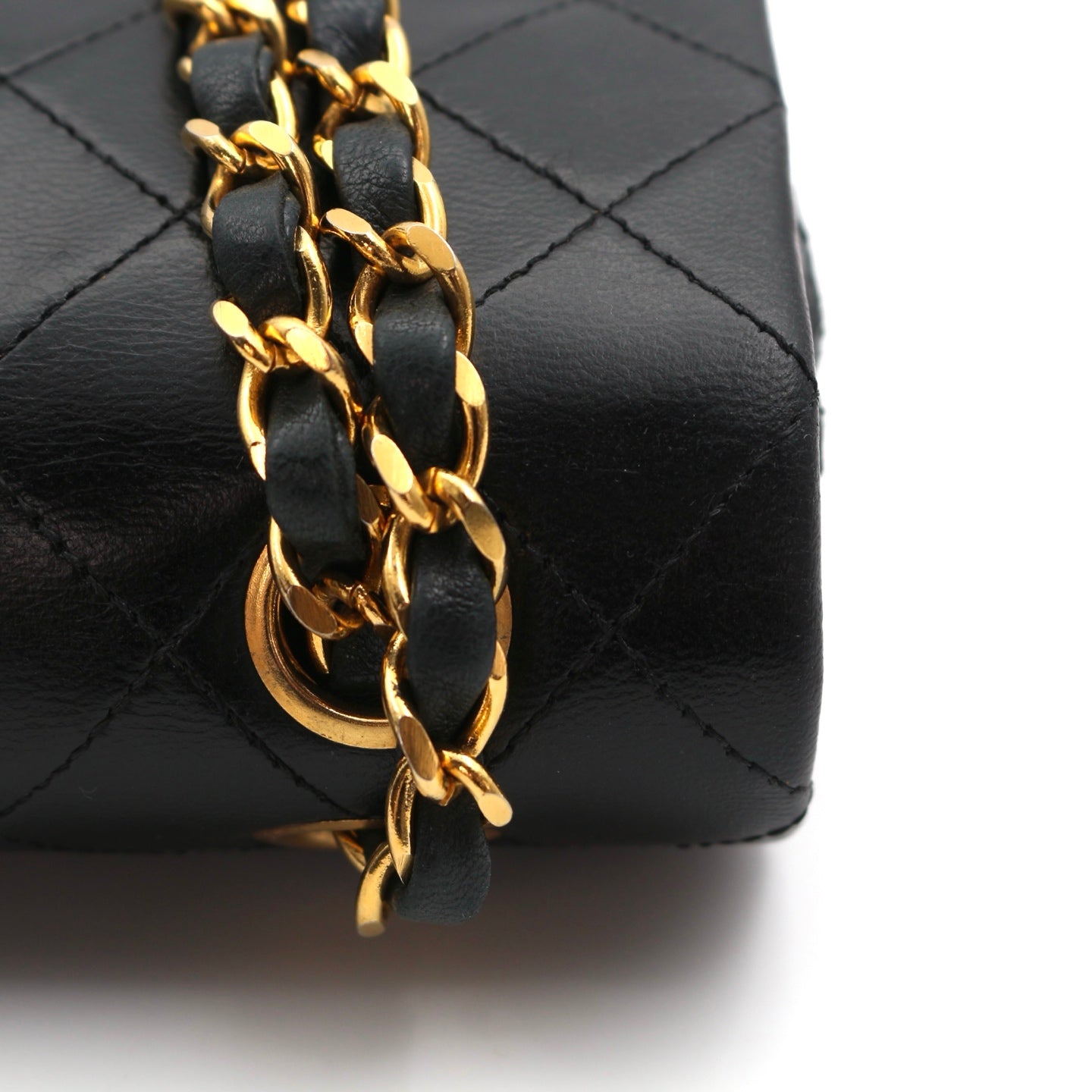 CHANEL Black Lambskin Classic Flap 23 [Used]