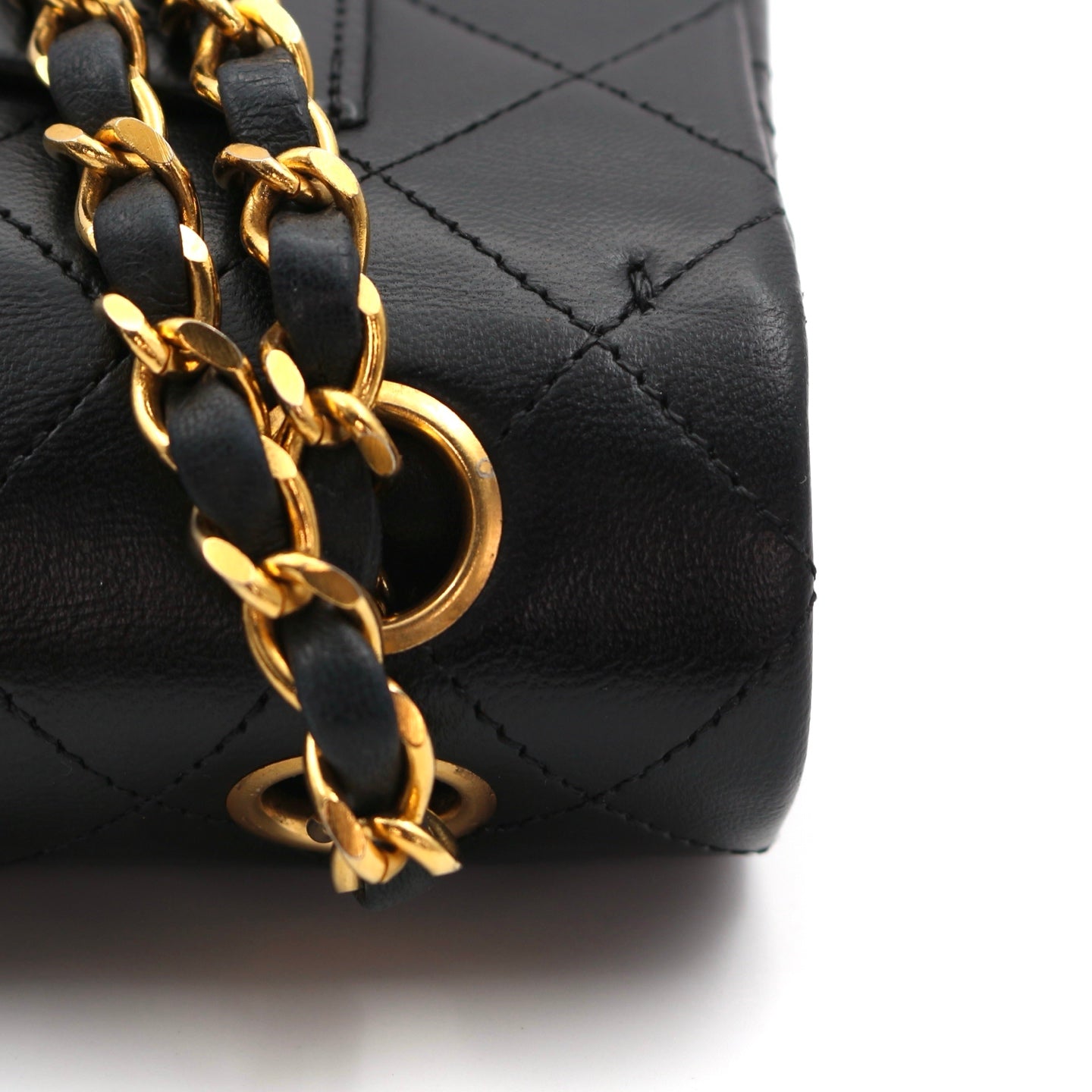 CHANEL Black Lambskin Classic Flap 23 [Used]